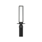 Eurofase Florin 16.25 in. Outdoor Post Light, Sand Black, Integrated LED