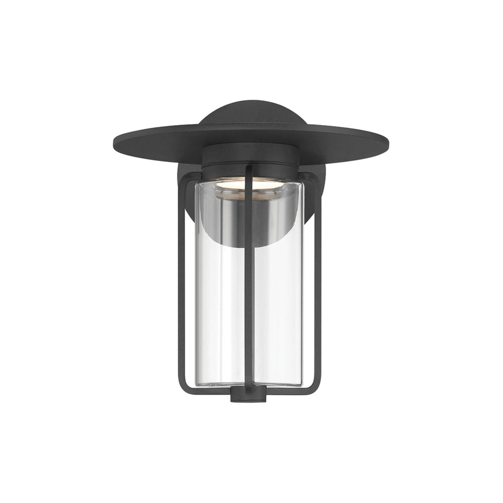 Eurofase Florin 10" Outdoor Sconce, Sand Black, Integrated LED
