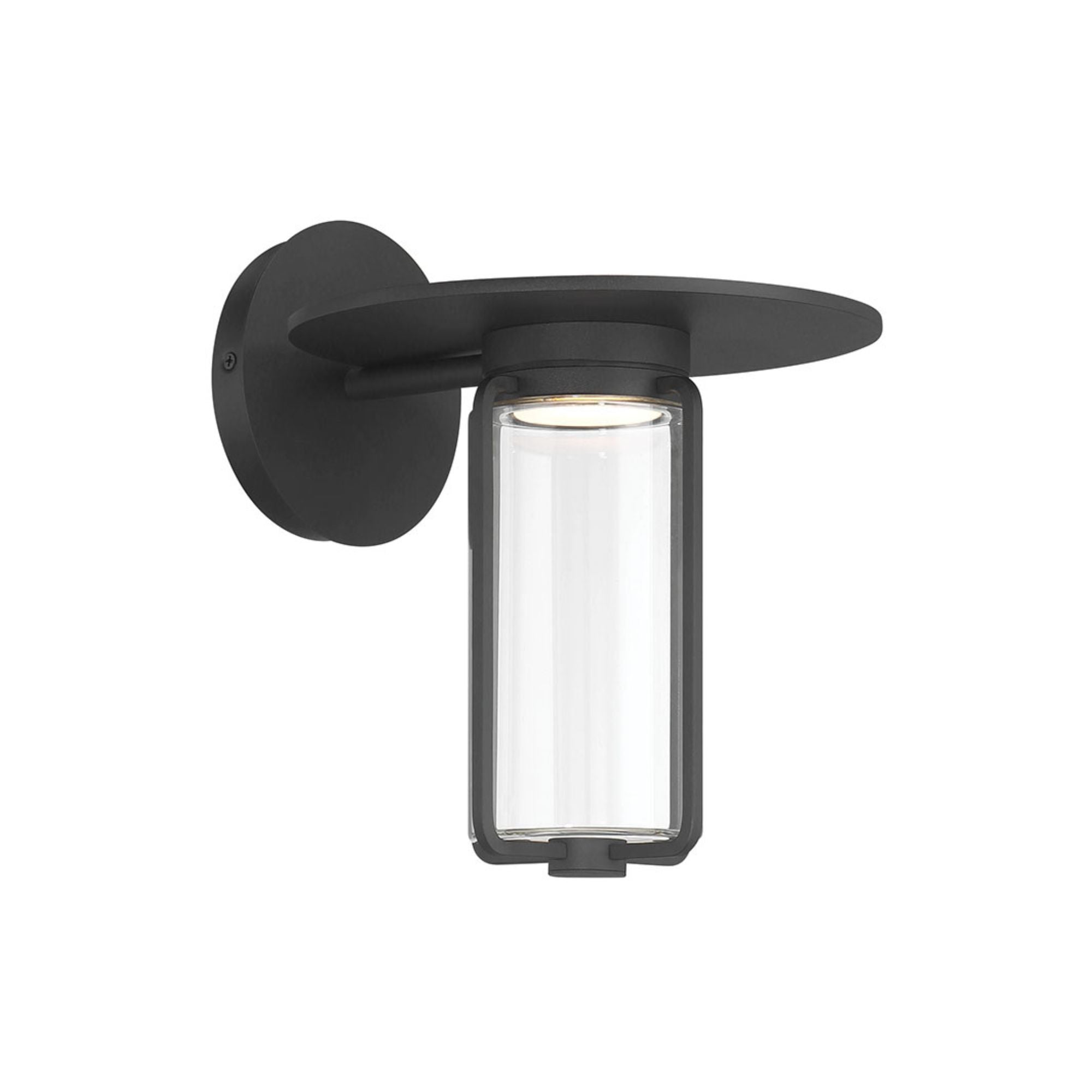 Eurofase Florin 10" Outdoor Sconce, Sand Black, Integrated LED