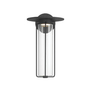 Eurofase Florin 16" Outdoor Sconce, Sand Black, Integrated LED