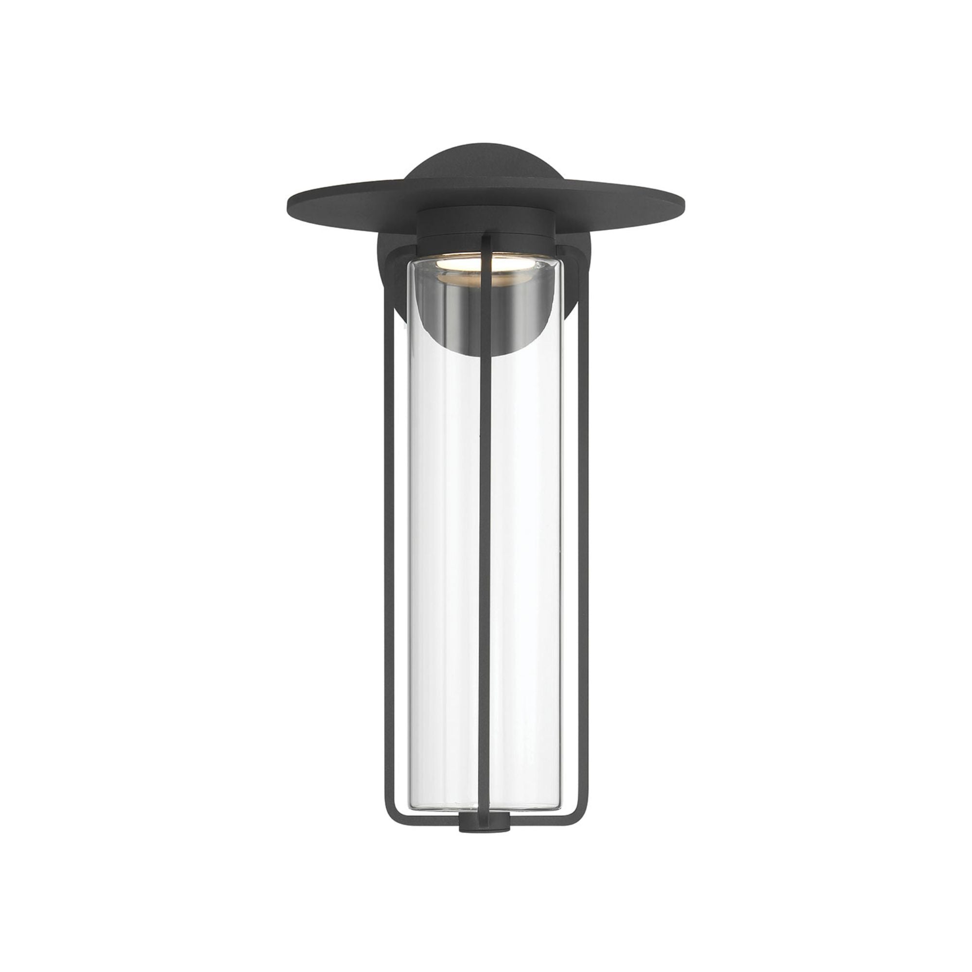 Eurofase Florin 16" Outdoor Sconce, Sand Black, Integrated LED