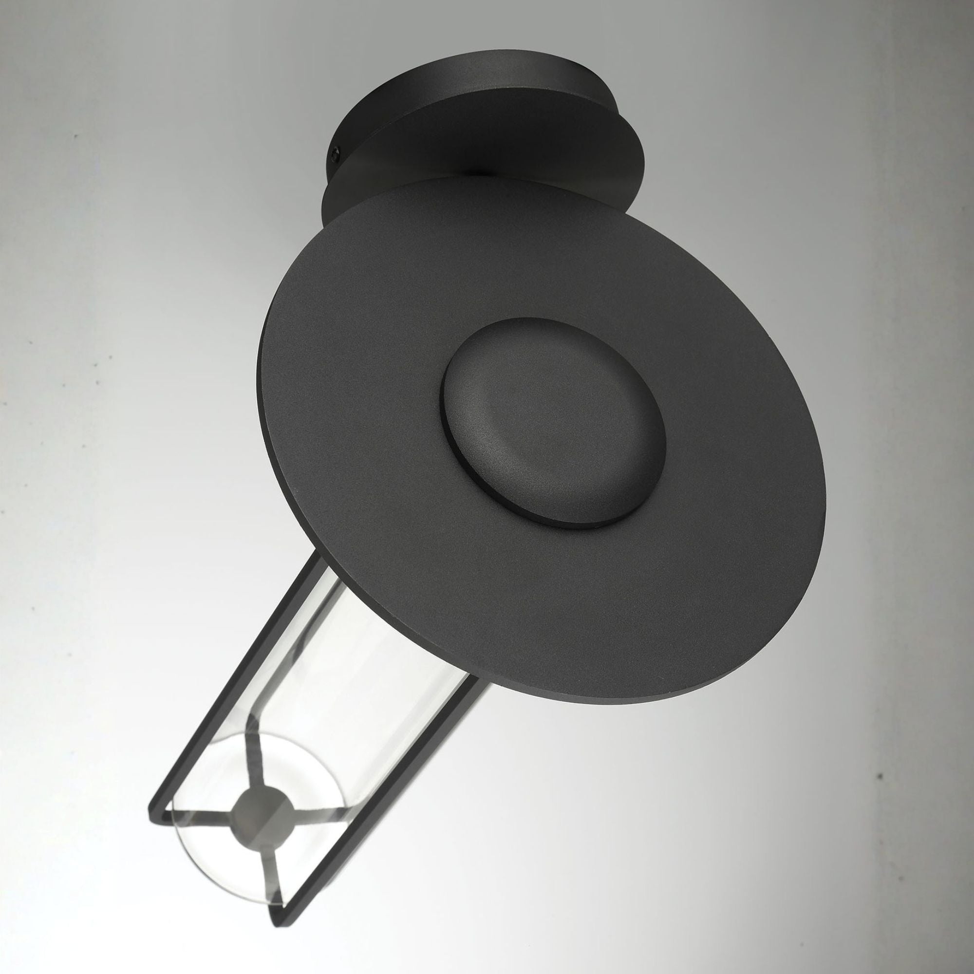 Eurofase Florin 16" Outdoor Sconce, Sand Black, Integrated LED