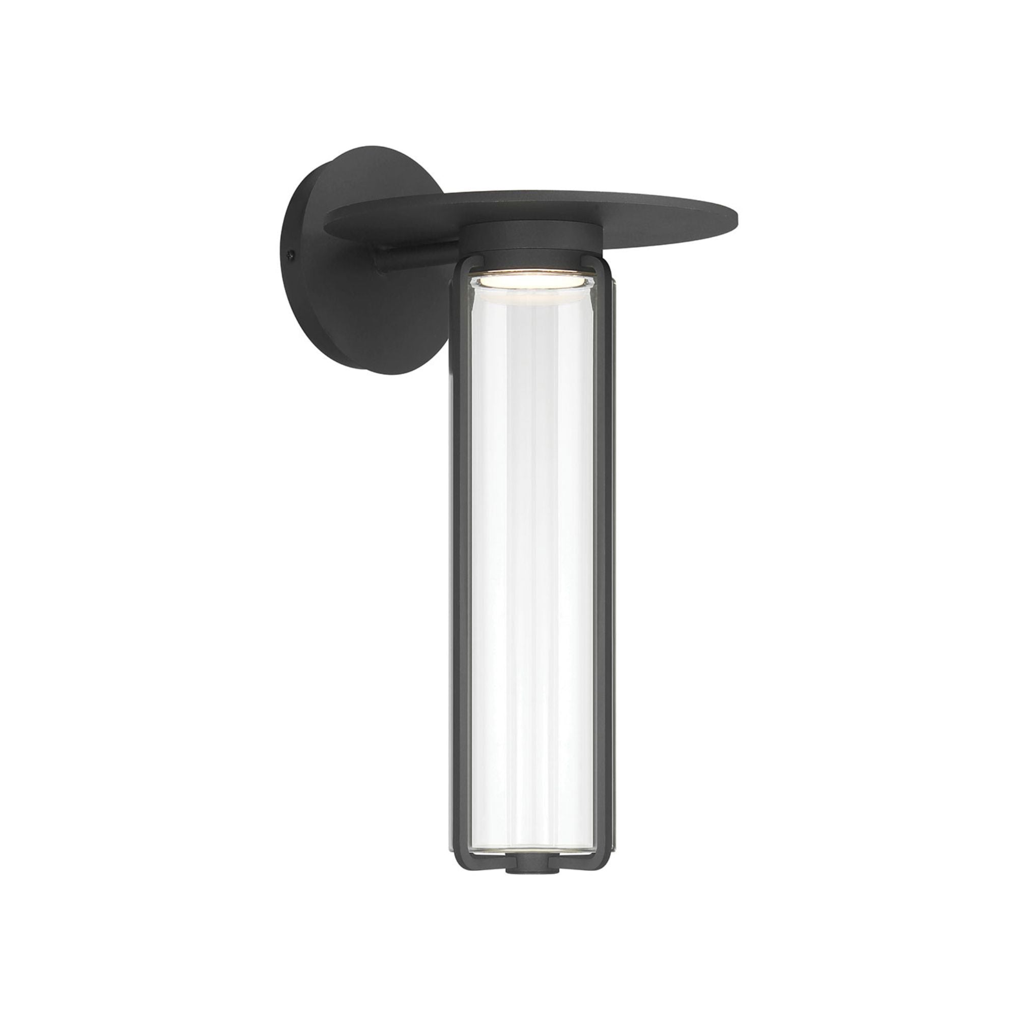 Eurofase Florin 16" Outdoor Sconce, Sand Black, Integrated LED
