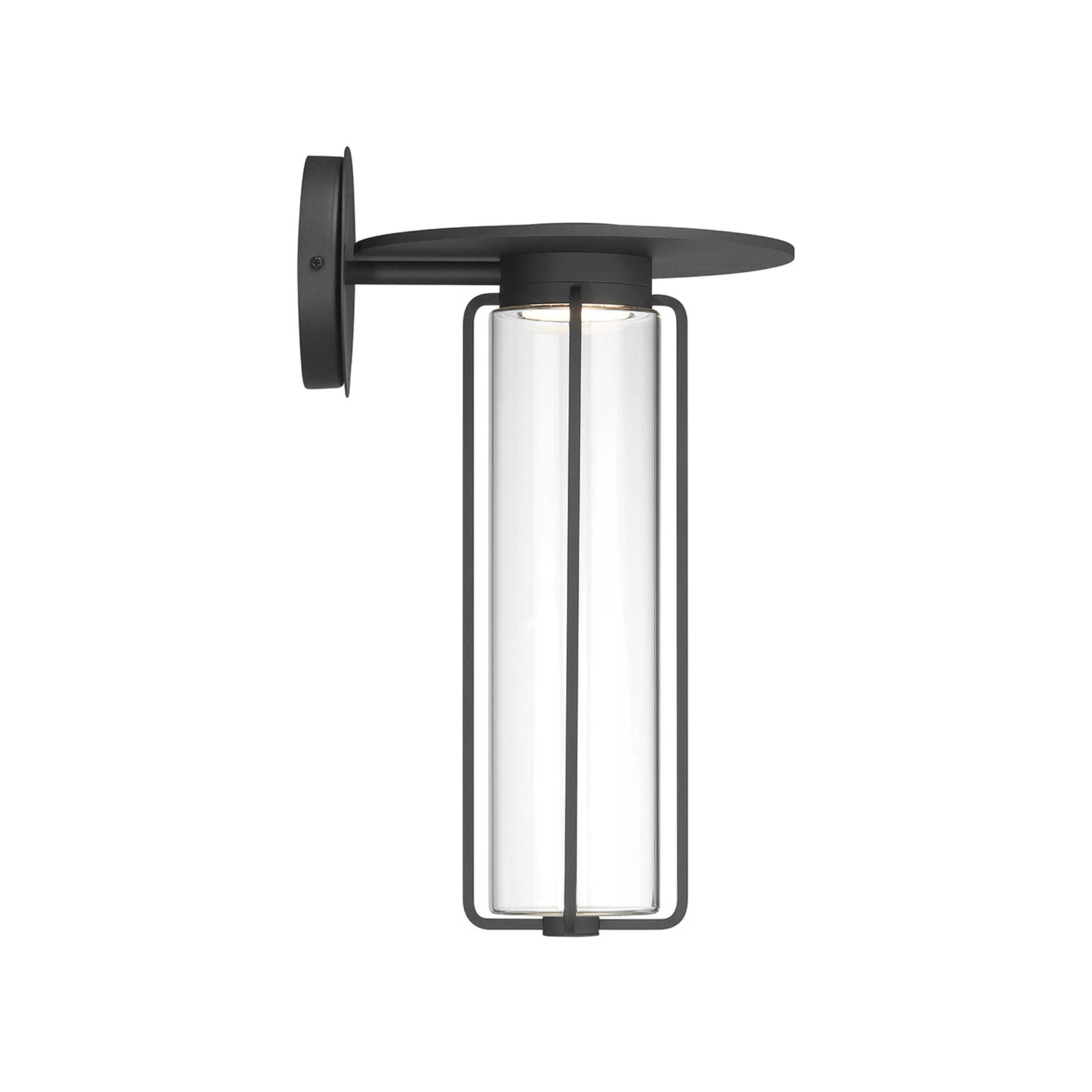 Eurofase Florin 16" Outdoor Sconce, Sand Black, Integrated LED