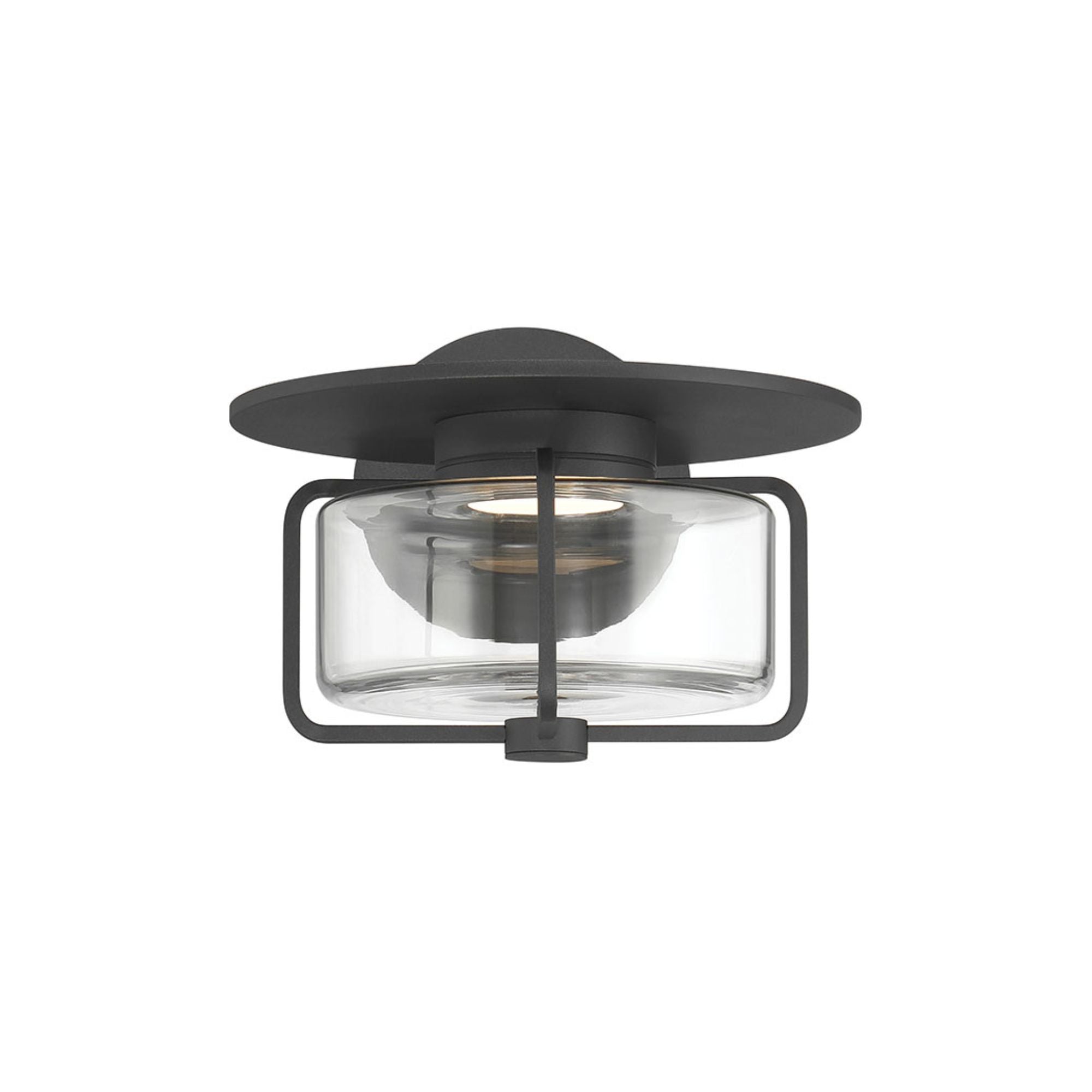 Eurofase Florin 6.5" Outdoor Sconce, Sand Black, Integrated LED