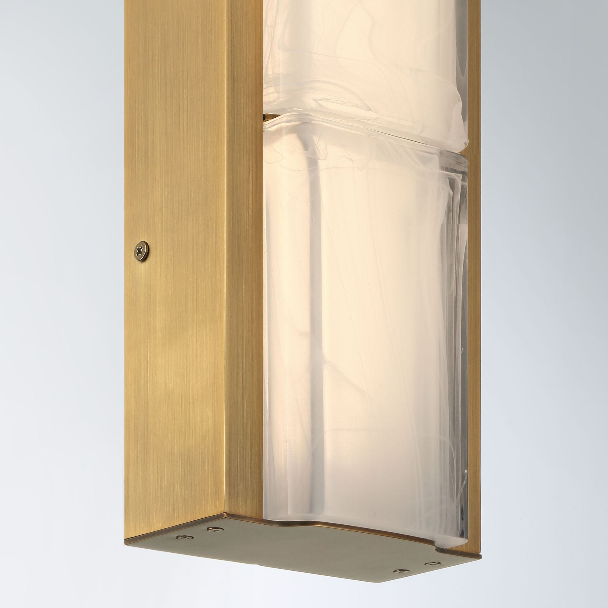 Eurofase Gibraltar 18.25 in. LED Bathroom Vanity Light, Antique Brass