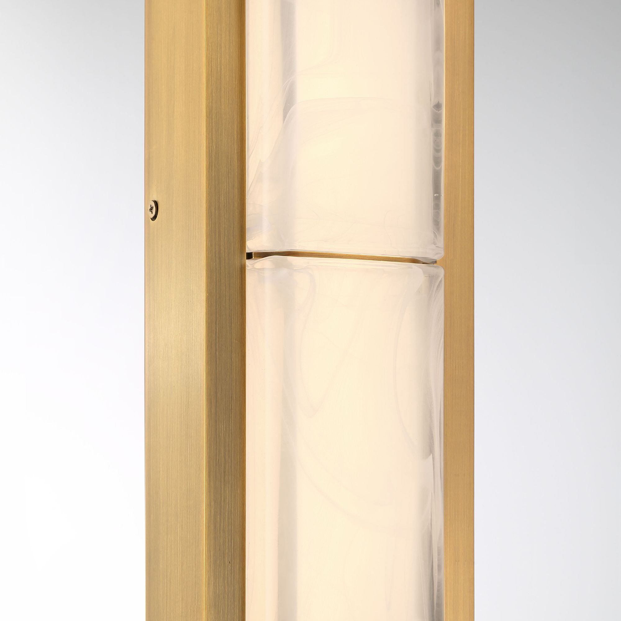Eurofase Gibraltar 24.5 in. LED Bathroom Vanity Light, Antique Brass