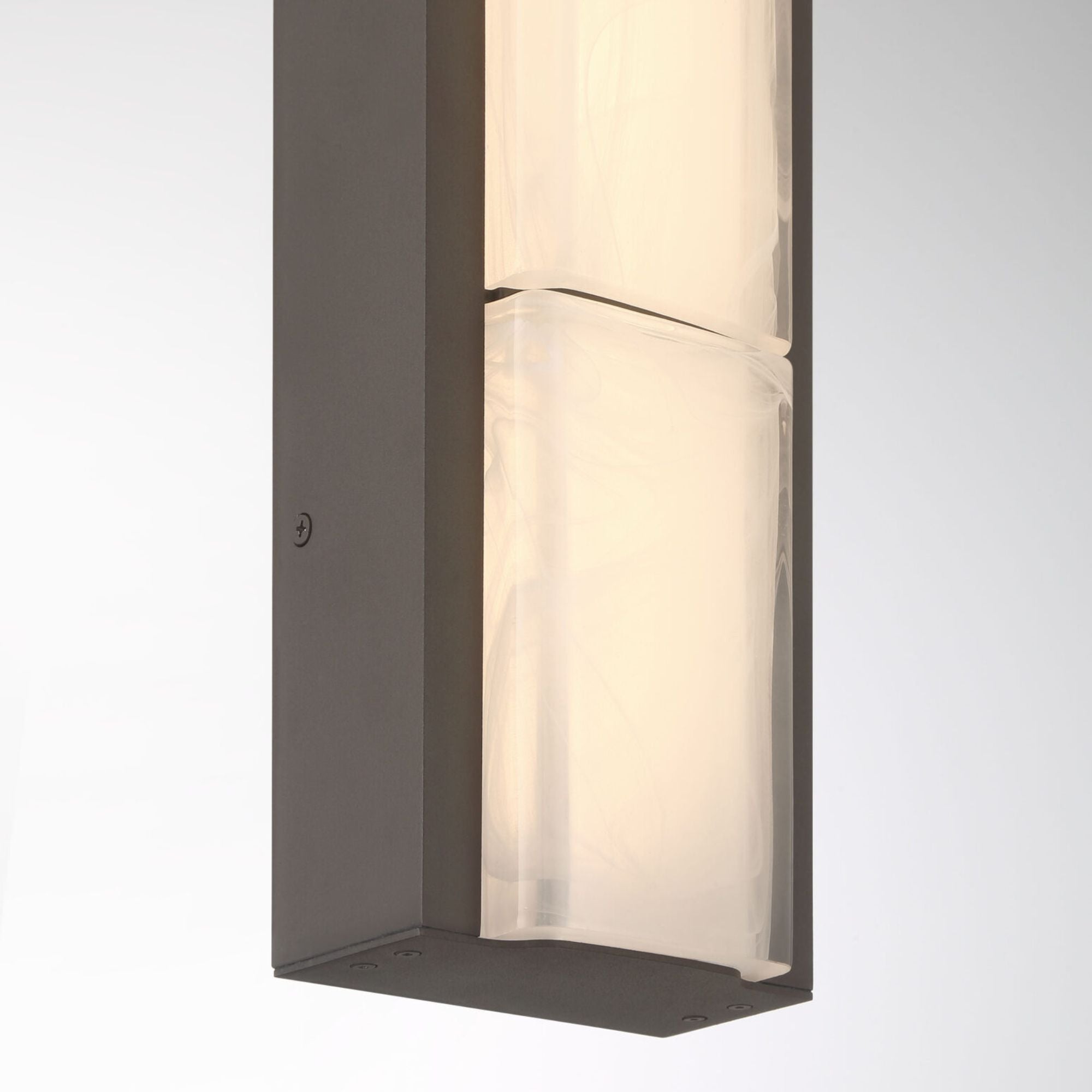 Eurofase Gibraltar 18.25 in. Outdoor Sconce, Sand Bronze, Integrated LED