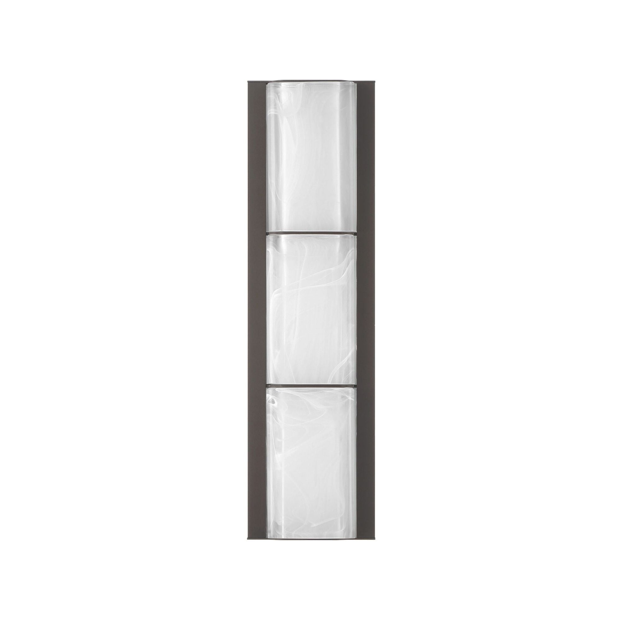 Eurofase Gibraltar 18.25 in. Outdoor Sconce, Sand Bronze, Integrated LED