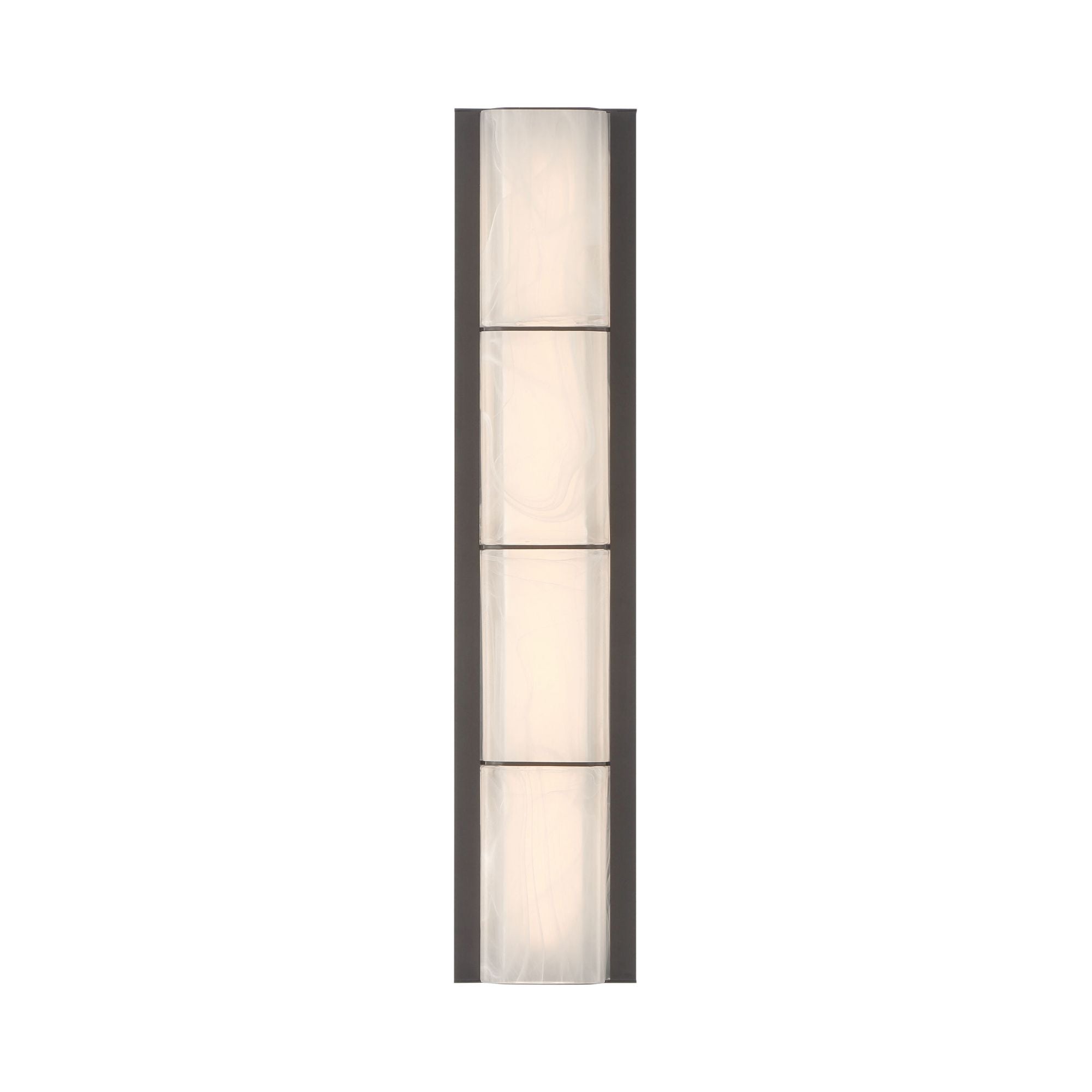 Eurofase Gibraltar 24.5 in. Outdoor Sconce, Sand Bronze, Integrated LED