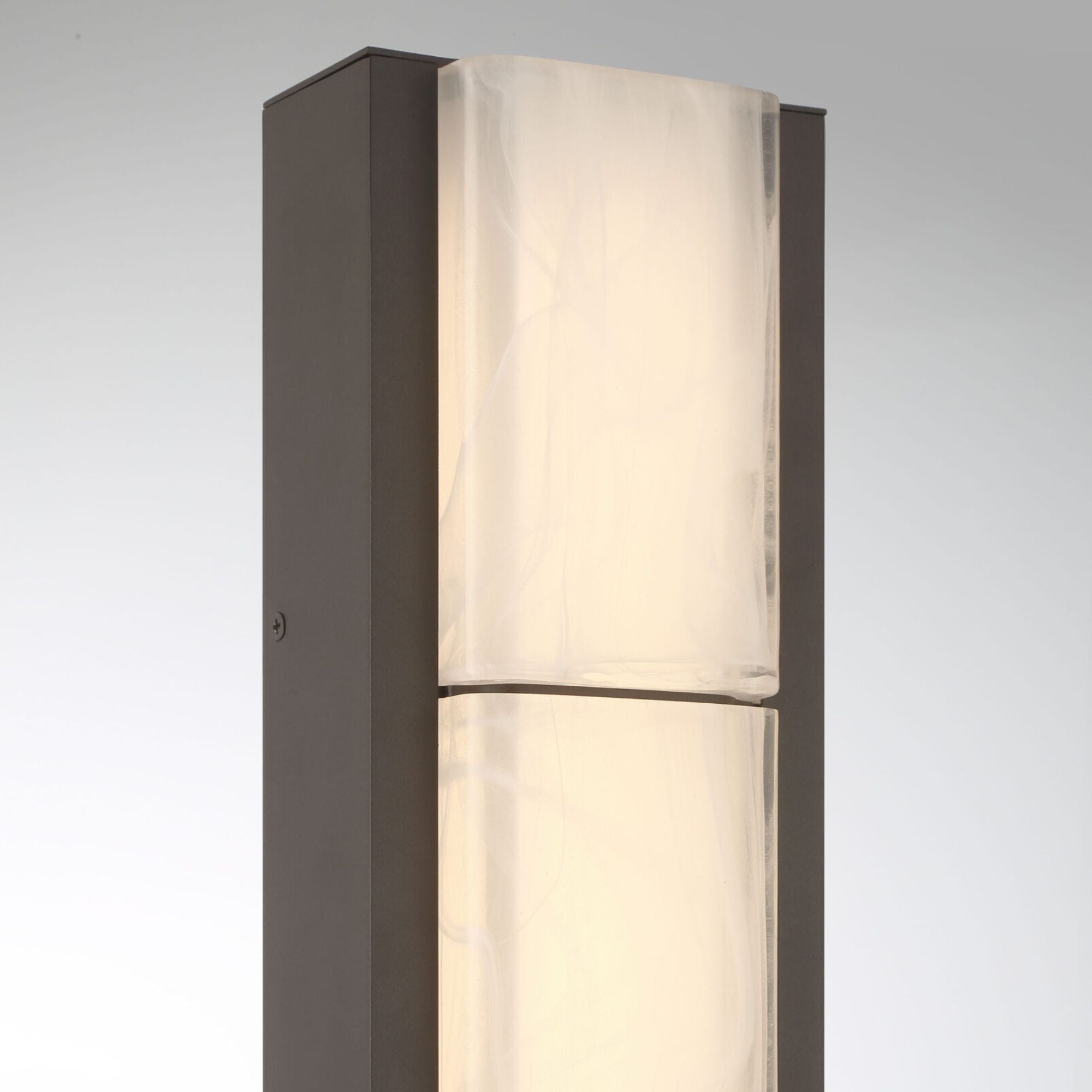 Eurofase Gibraltar 24.5 in. Outdoor Sconce, Sand Bronze, Integrated LED