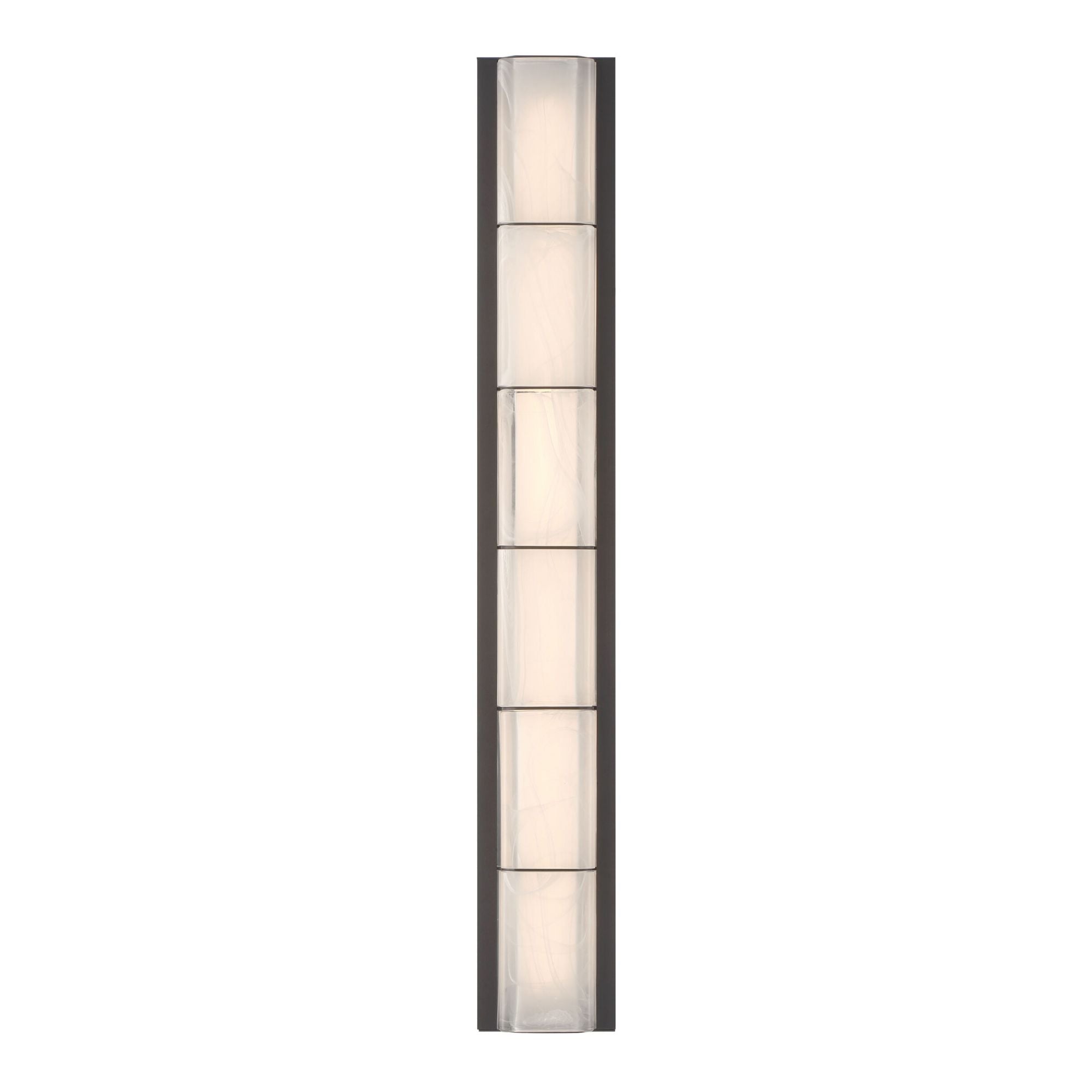 Eurofase Gibraltar 36.5 in. Outdoor Sconce, Sand Bronze, Integrated LED