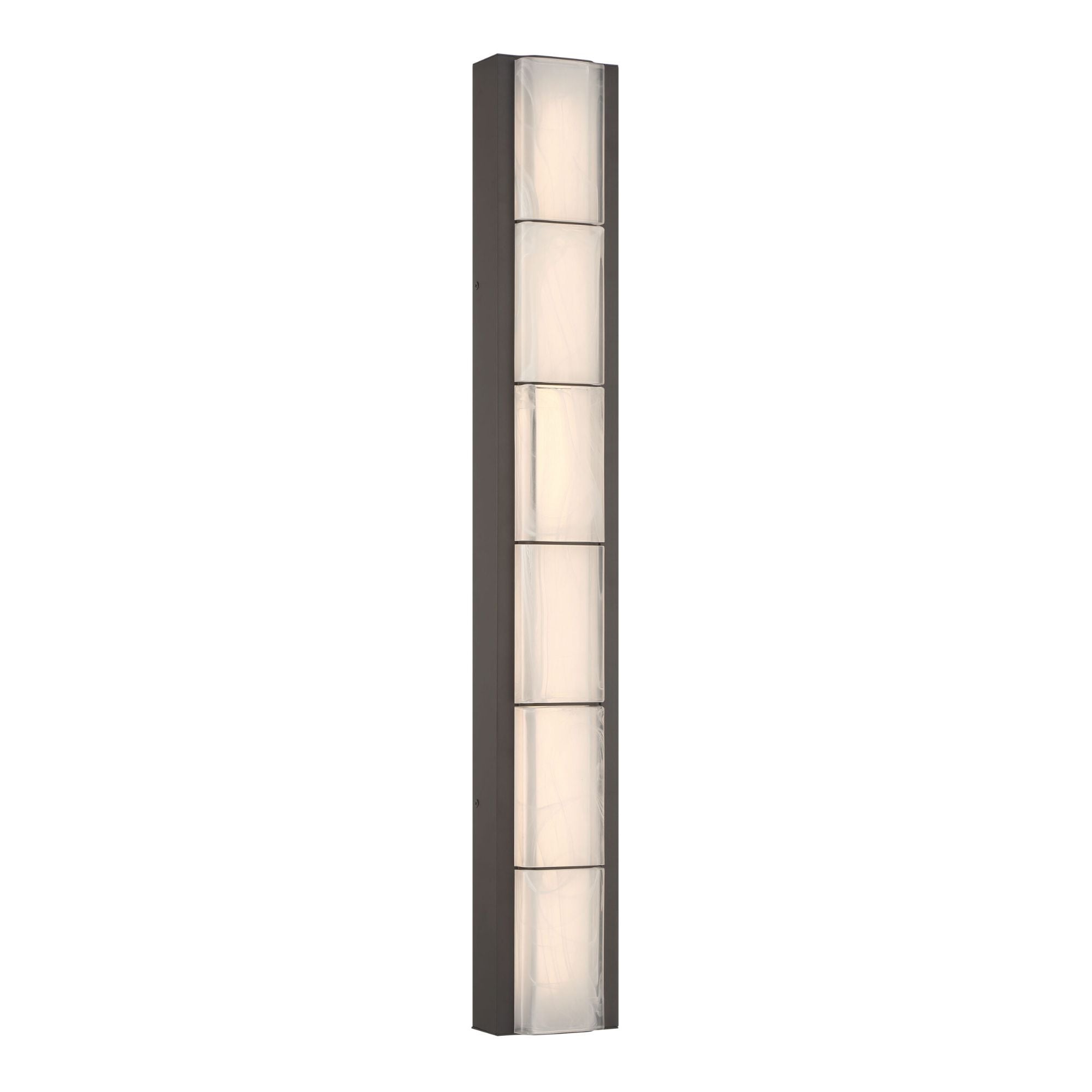 Eurofase Gibraltar 36.5 in. Outdoor Sconce, Sand Bronze, Integrated LED