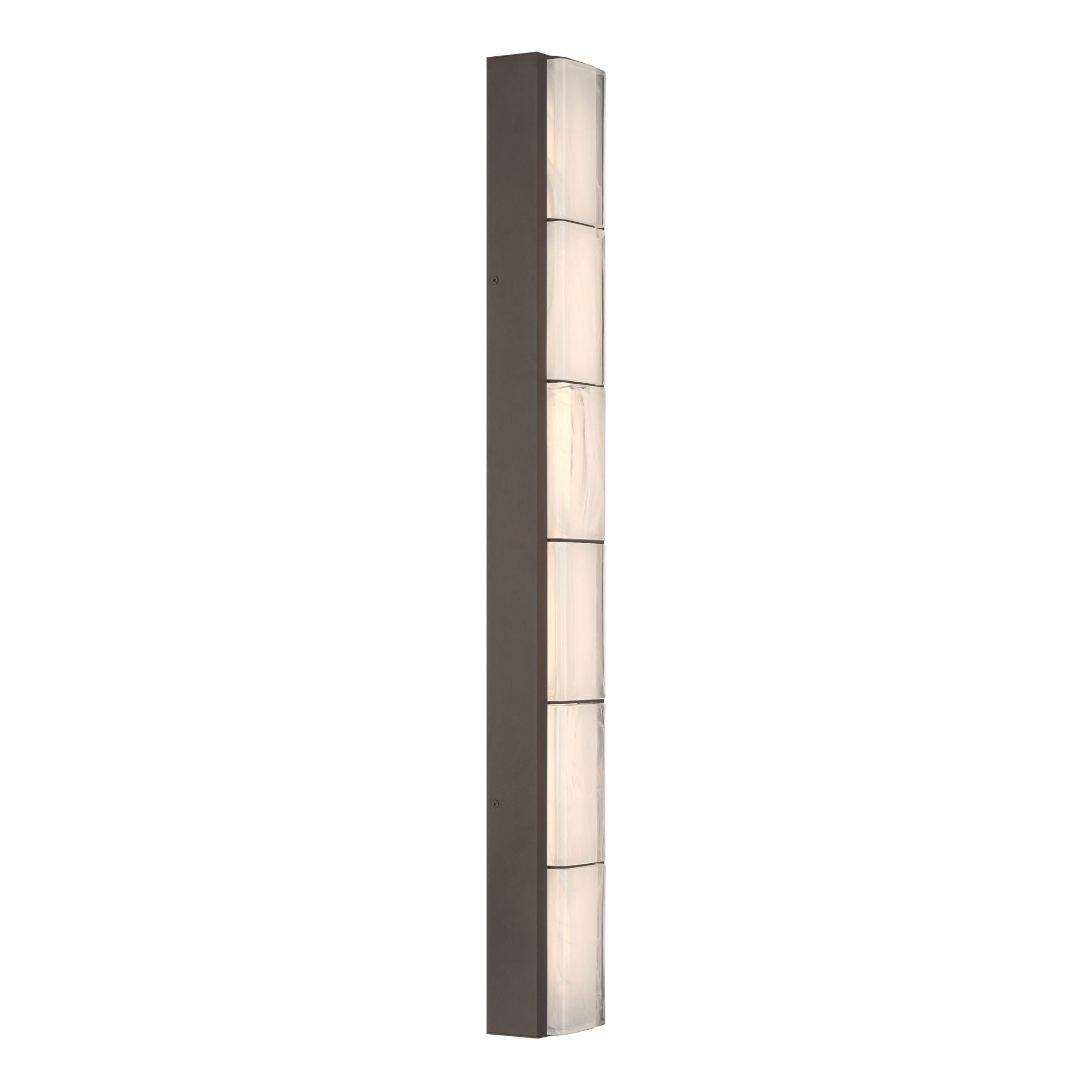 Eurofase Gibraltar 36.5 in. Outdoor Sconce, Sand Bronze, Integrated LED