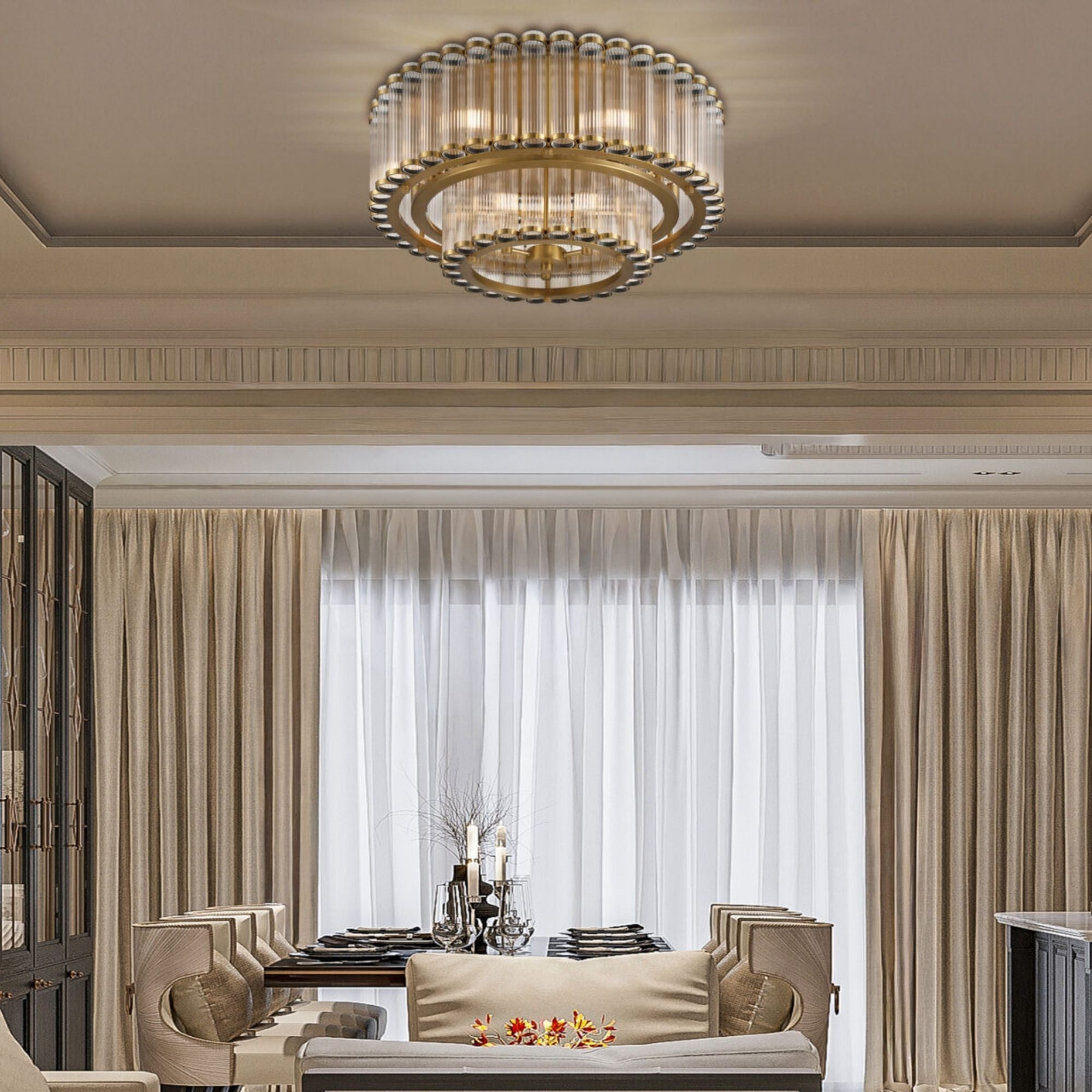 Eurofase Glasbury Flush Mount