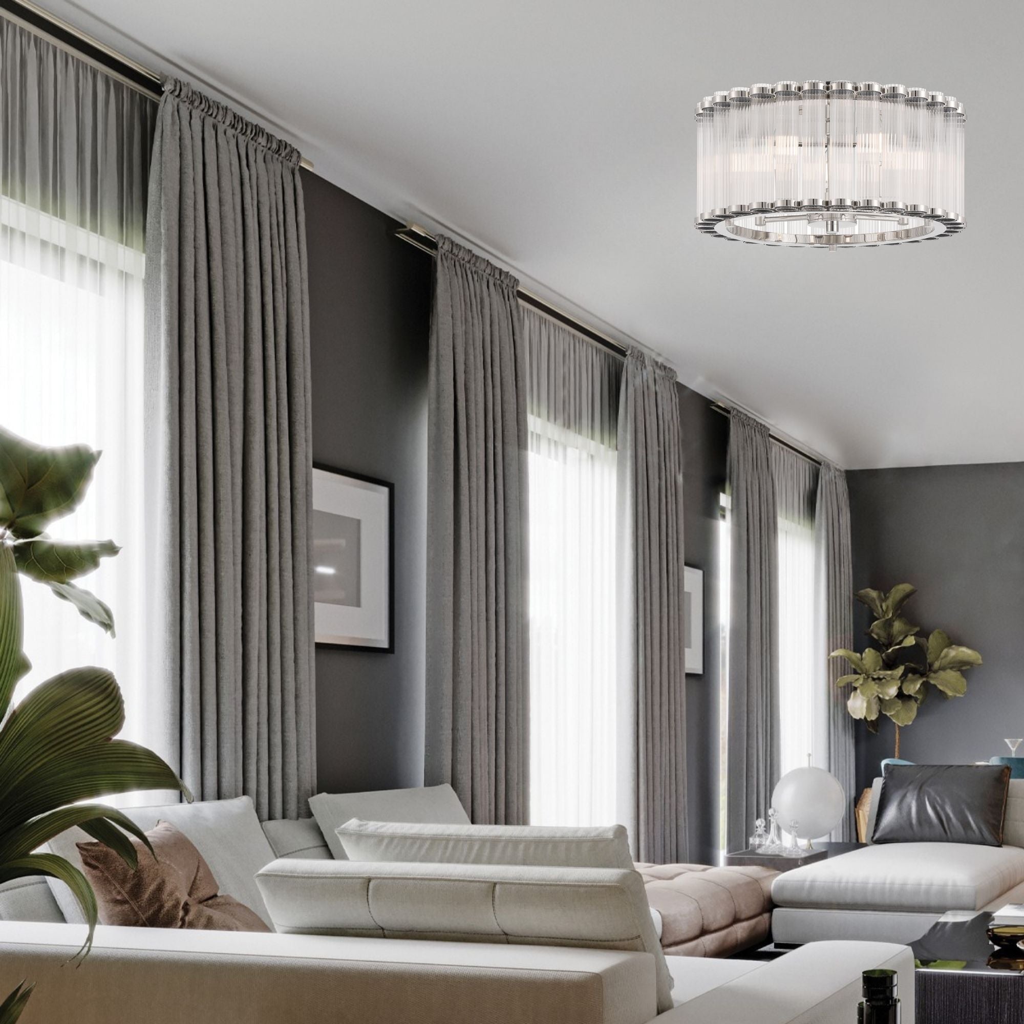 Eurofase Glasbury Flush Mount