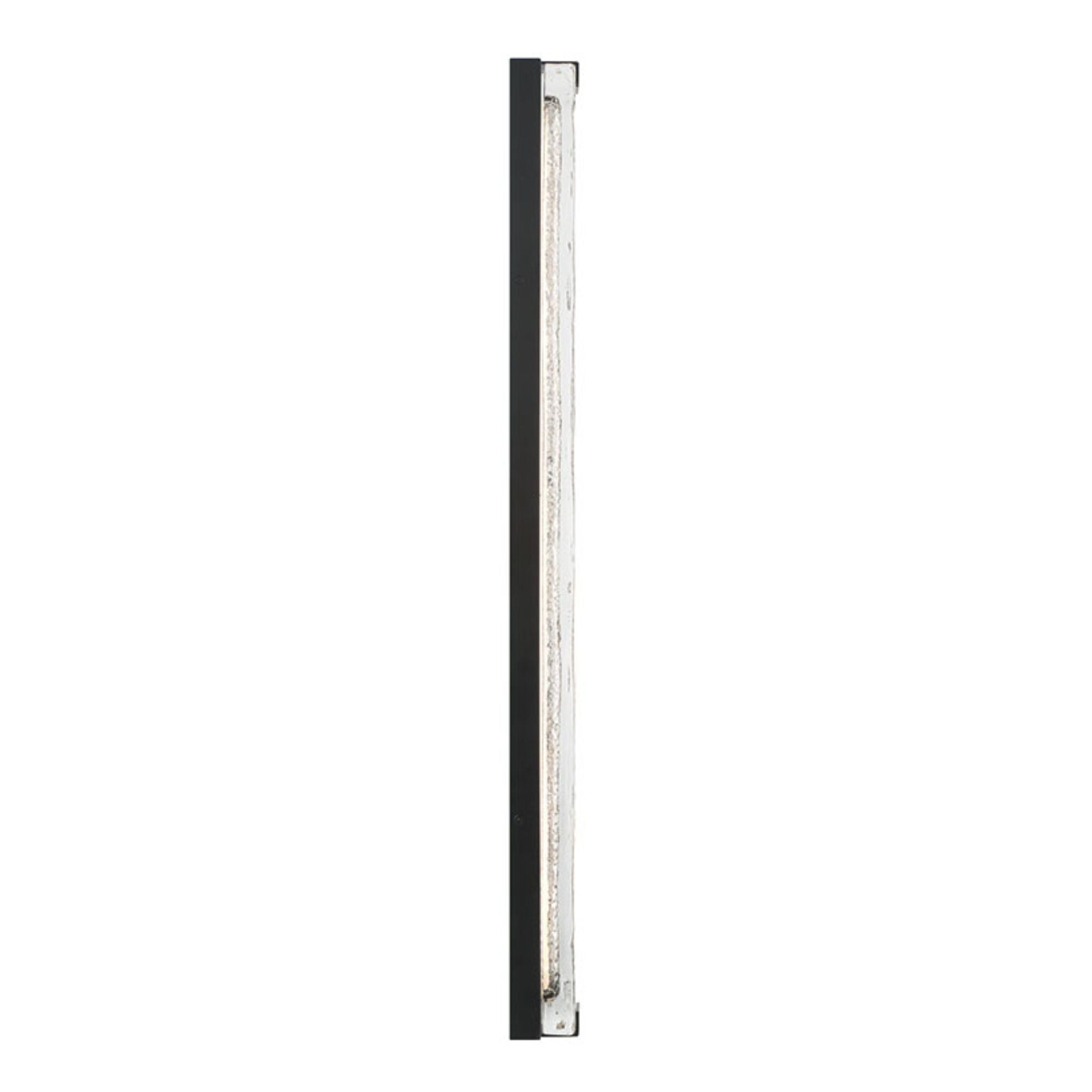 Eurofase Hiltic 36 in. Outdoor Sconce, Matte Black with Crystal Accents