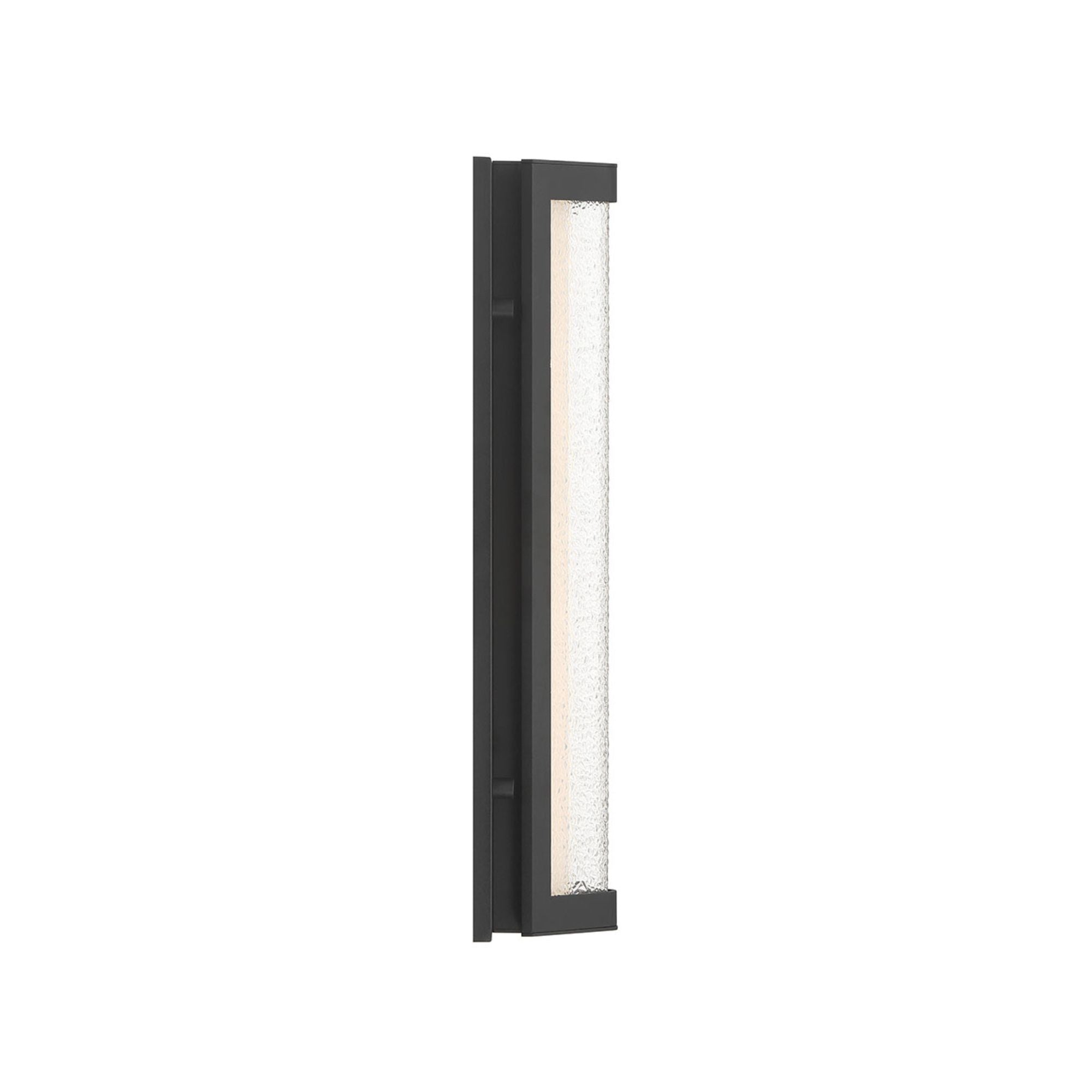 Eurofase Hy50 16in. Outdoor Sconce, Sand Black, Integrated LED