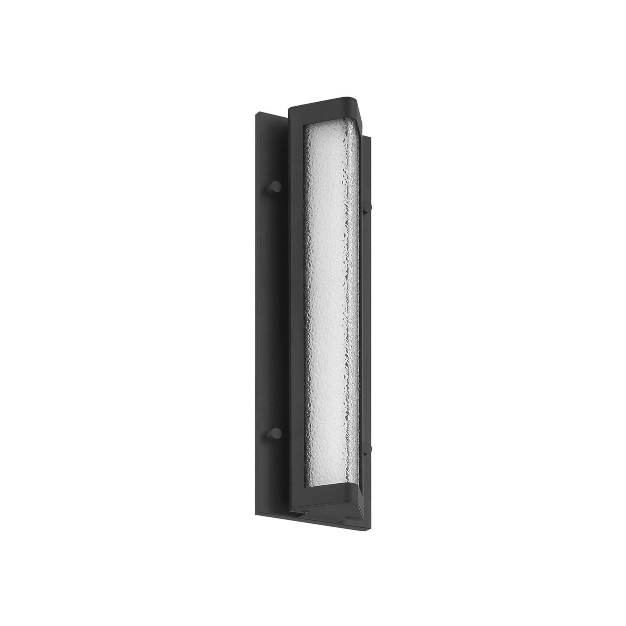 Eurofase Hy50 16in. Outdoor Sconce, Sand Black, Integrated LED