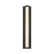 Eurofase Hy50 24.63 in. Outdoor Sconce, Sand Black, Integrated LED