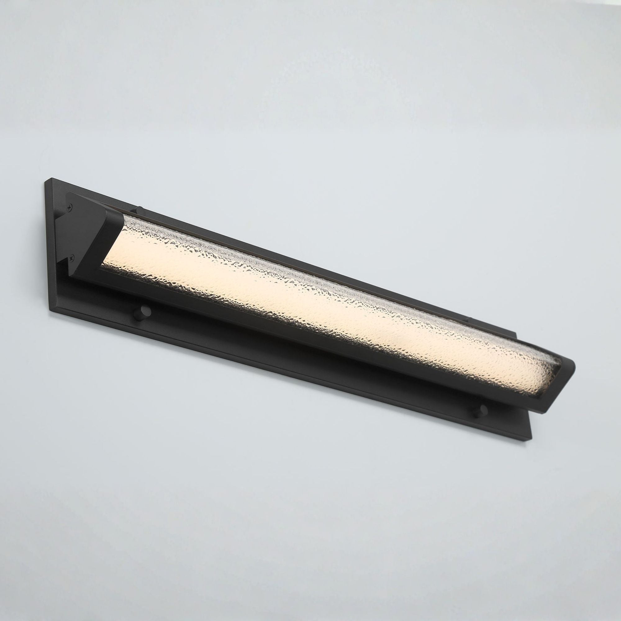 Eurofase Hy50 24.63 in. Outdoor Sconce, Sand Black, Integrated LED