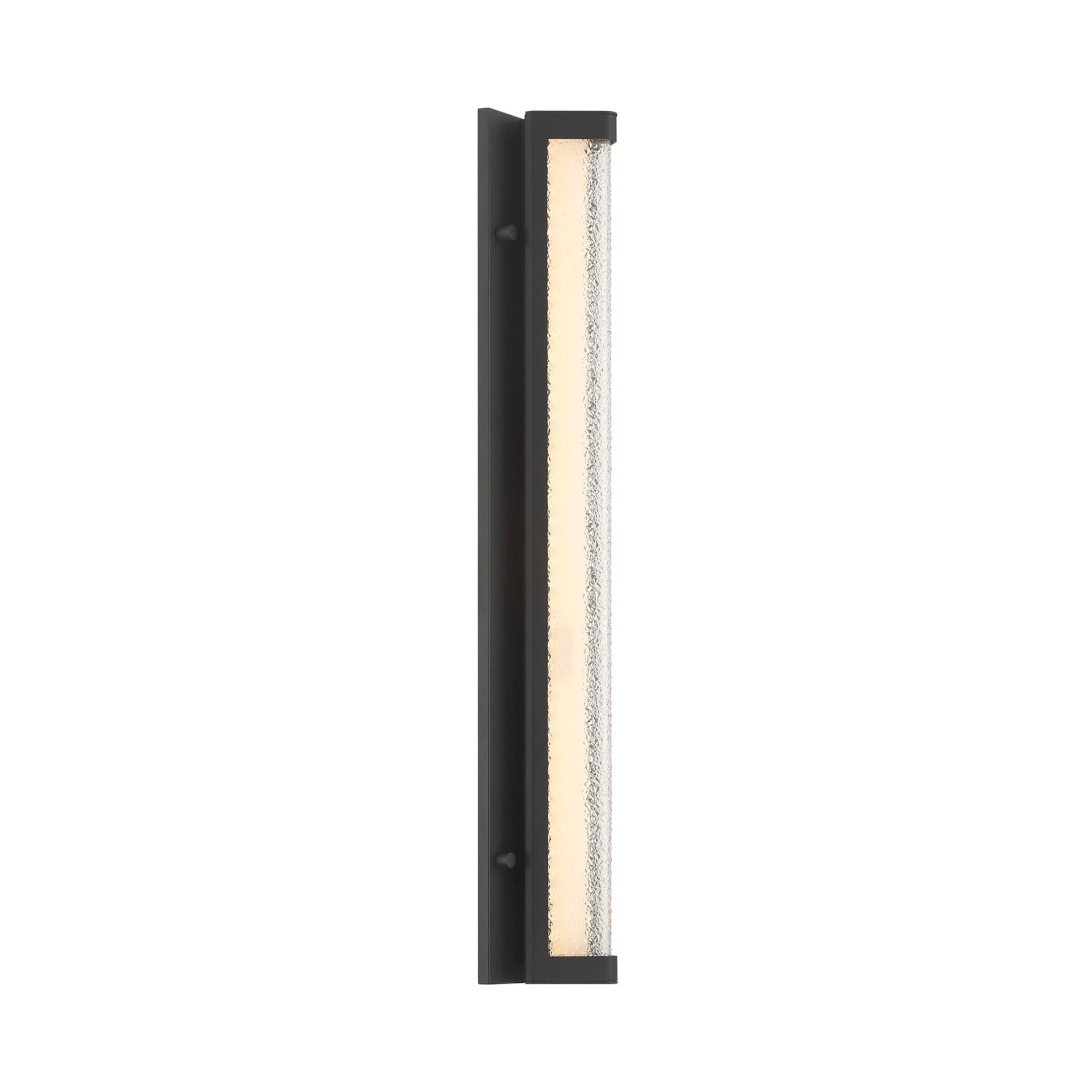 Eurofase Hy50 24.63 in. Outdoor Sconce, Sand Black, Integrated LED