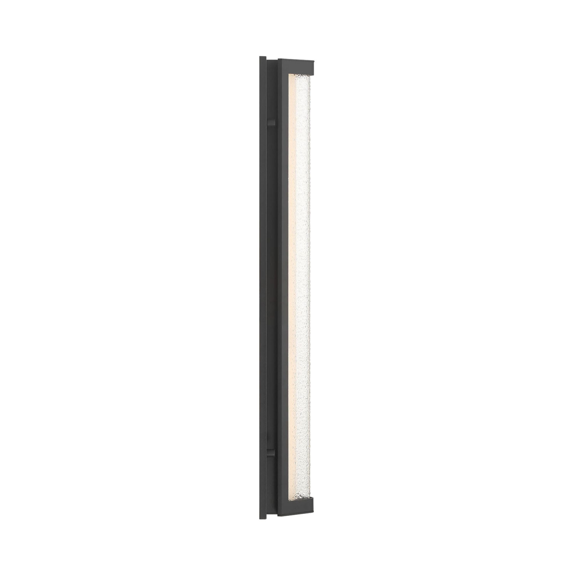 Eurofase Hy50 24.63 in. Outdoor Sconce, Sand Black, Integrated LED
