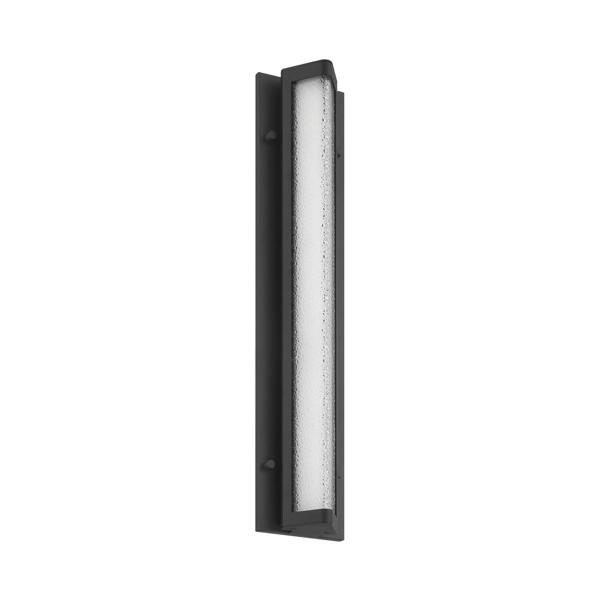 Eurofase Hy50 24.63 in. Outdoor Sconce, Sand Black, Integrated LED