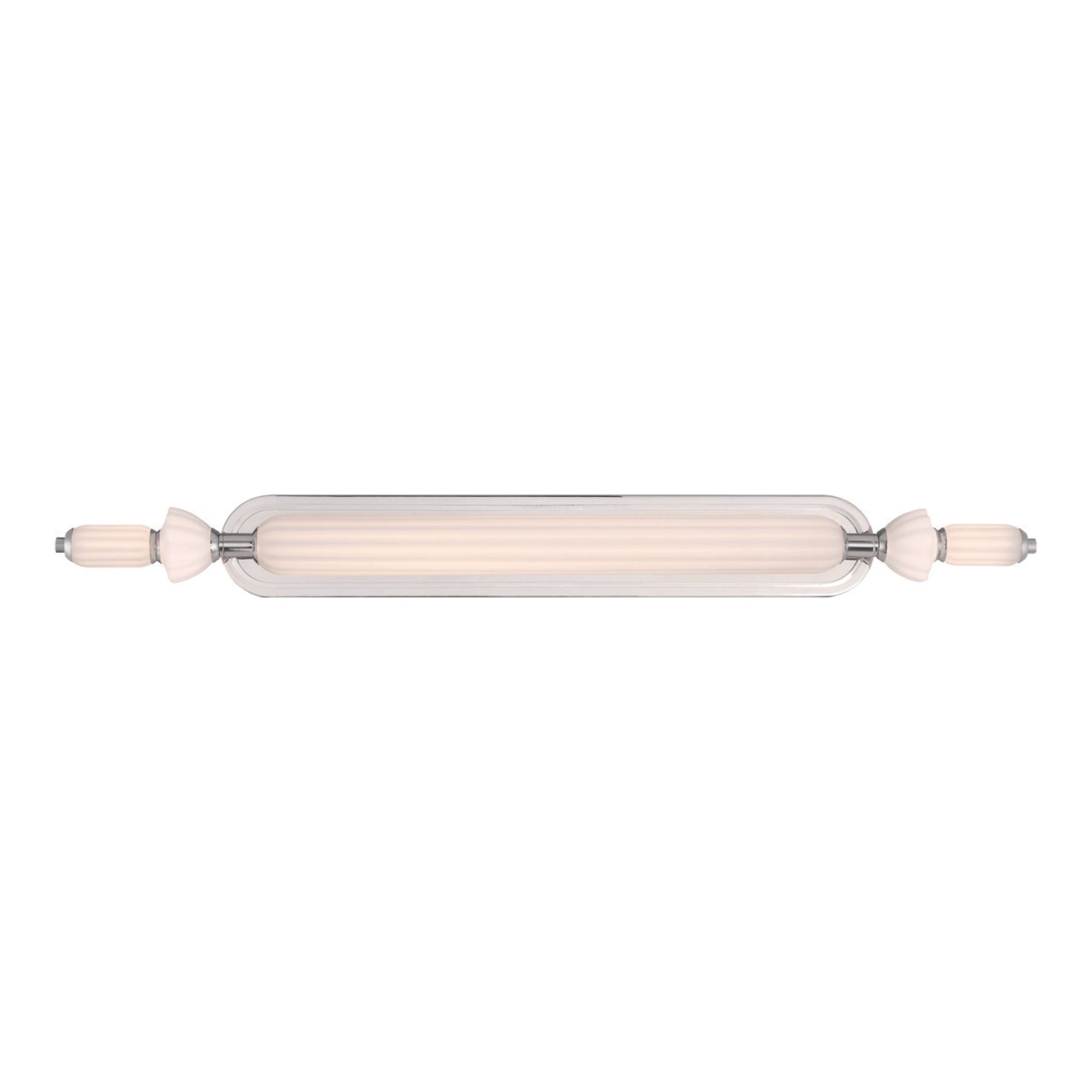 Lansdowne 39" LED Vanity, Nickel Finish
