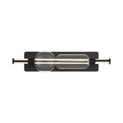 Eurofase Lucent 26 in. Integrated LED 3-CCT Bathroom Vanity Light, Matte Black