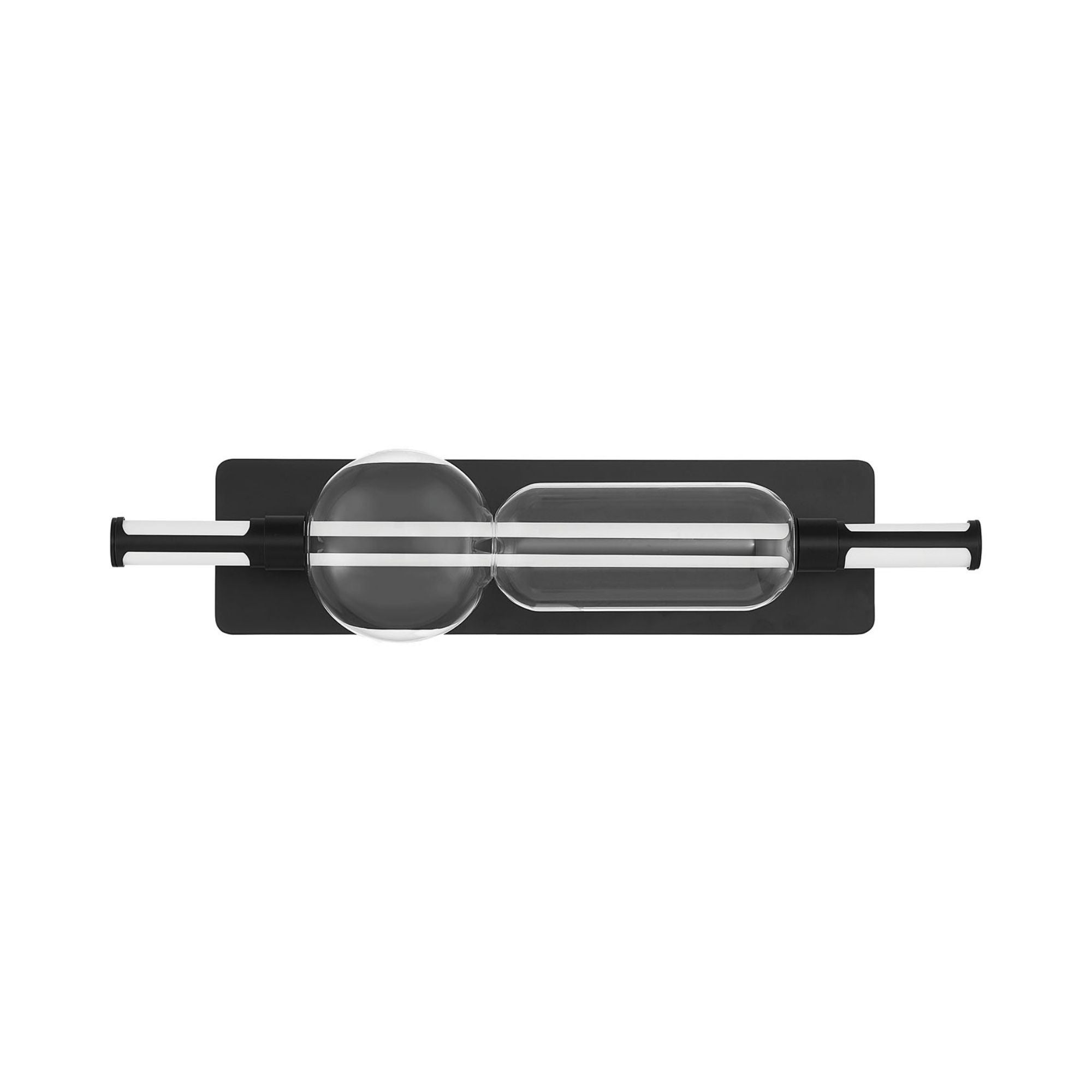 Eurofase Lucent 26 in. Integrated LED 3-CCT Bathroom Vanity Light, Matte Black