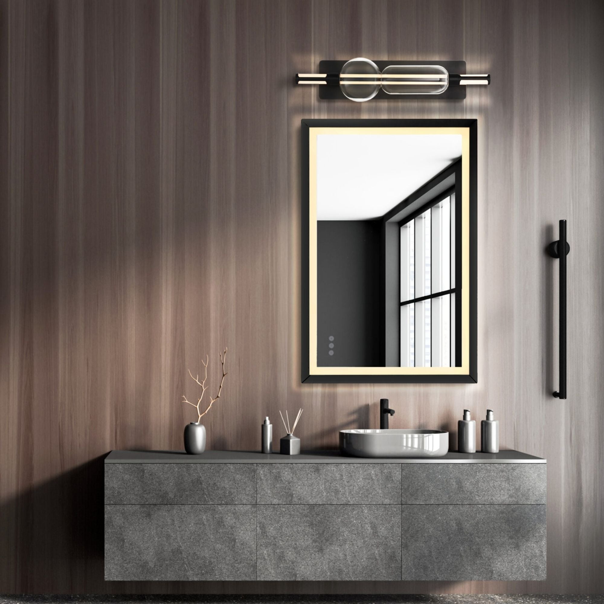 Eurofase Lucent LED 3-CCT Bathroom Vanity Light