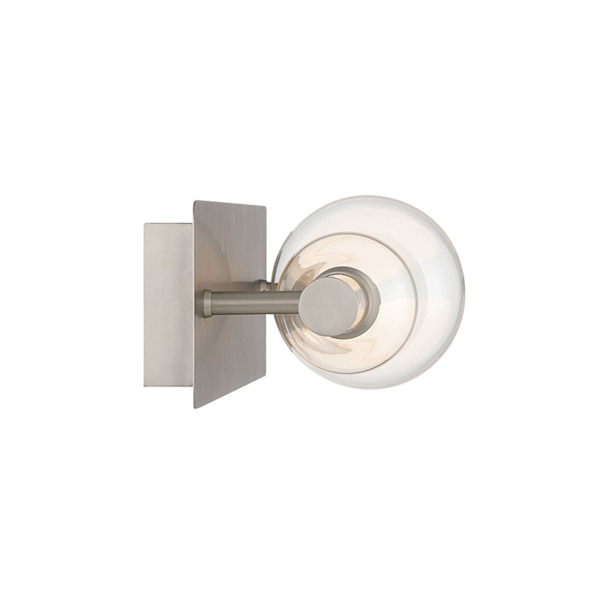 Eurofase Lucent 26 in. Integrated LED 3-CCT Bathroom Vanity Light, Satin Nickel
