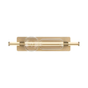 Eurofase Lucent 26 in. Integrated LED 3-CCT Bathroom Vanity Light, Gold