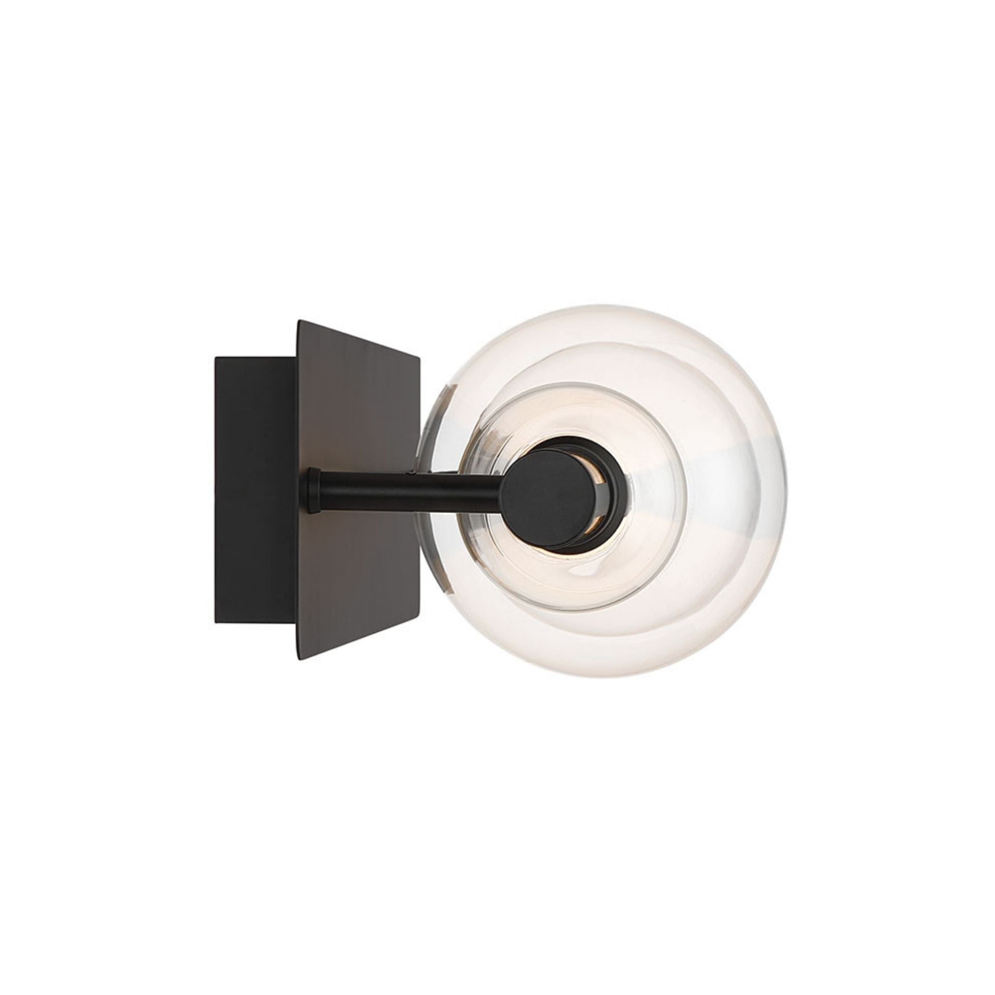 Eurofase Lucent 34 in. Integrated LED 3-CCT Bathroom Vanity Light, Matte Black