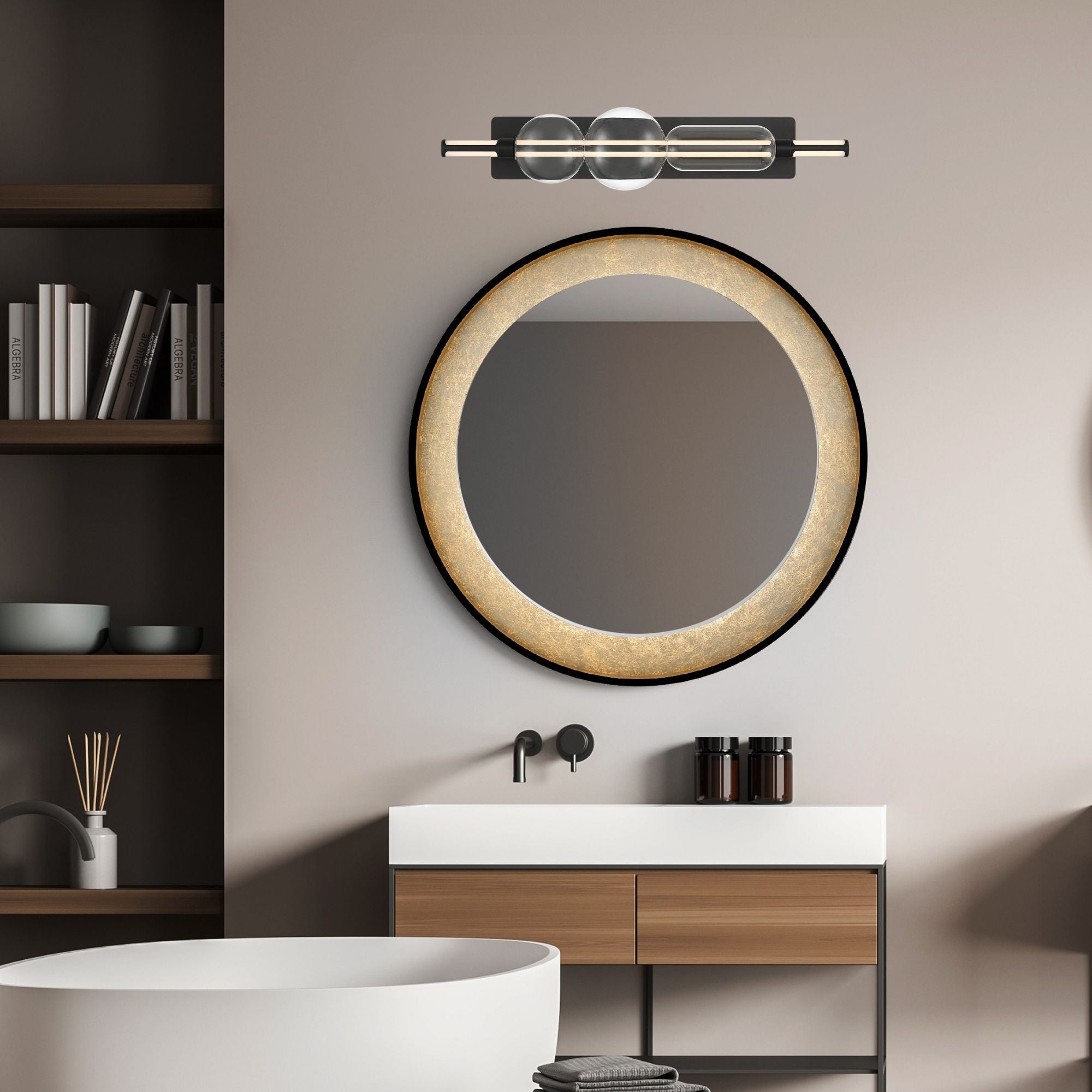 Eurofase Lucent LED 3-CCT Bathroom Vanity Light