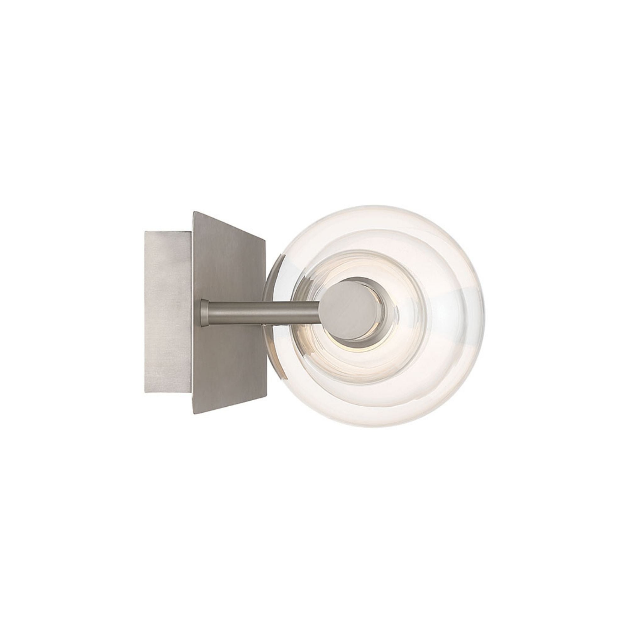 Eurofase Lucent 34 in. Integrated LED 3-CCT Bathroom Vanity Light, Satin Nickel