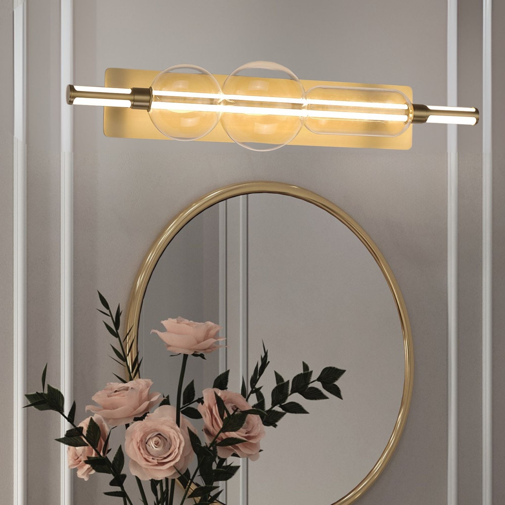 Eurofase Lucent LED 3-CCT Bathroom Vanity Light