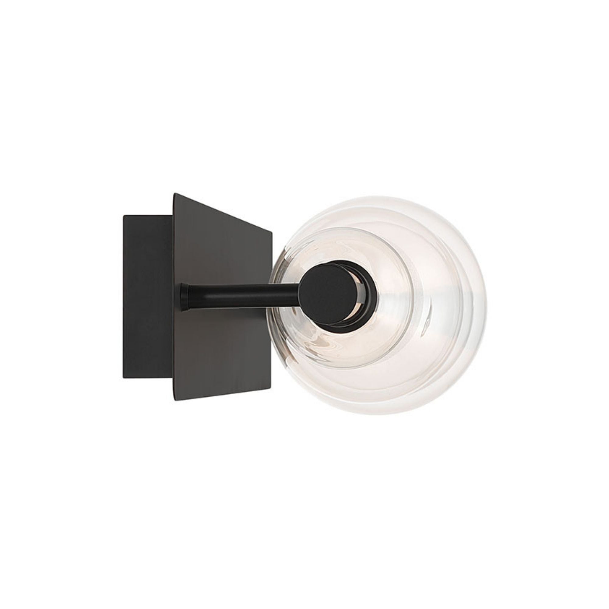 Eurofase Lucent 40 in. Integrated LED 3-CCT Bathroom Vanity Light, Matte Black