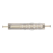 Eurofase Lucent 40 in. Integrated LED 3-CCT Bathroom Vanity Light, Satin Nickel