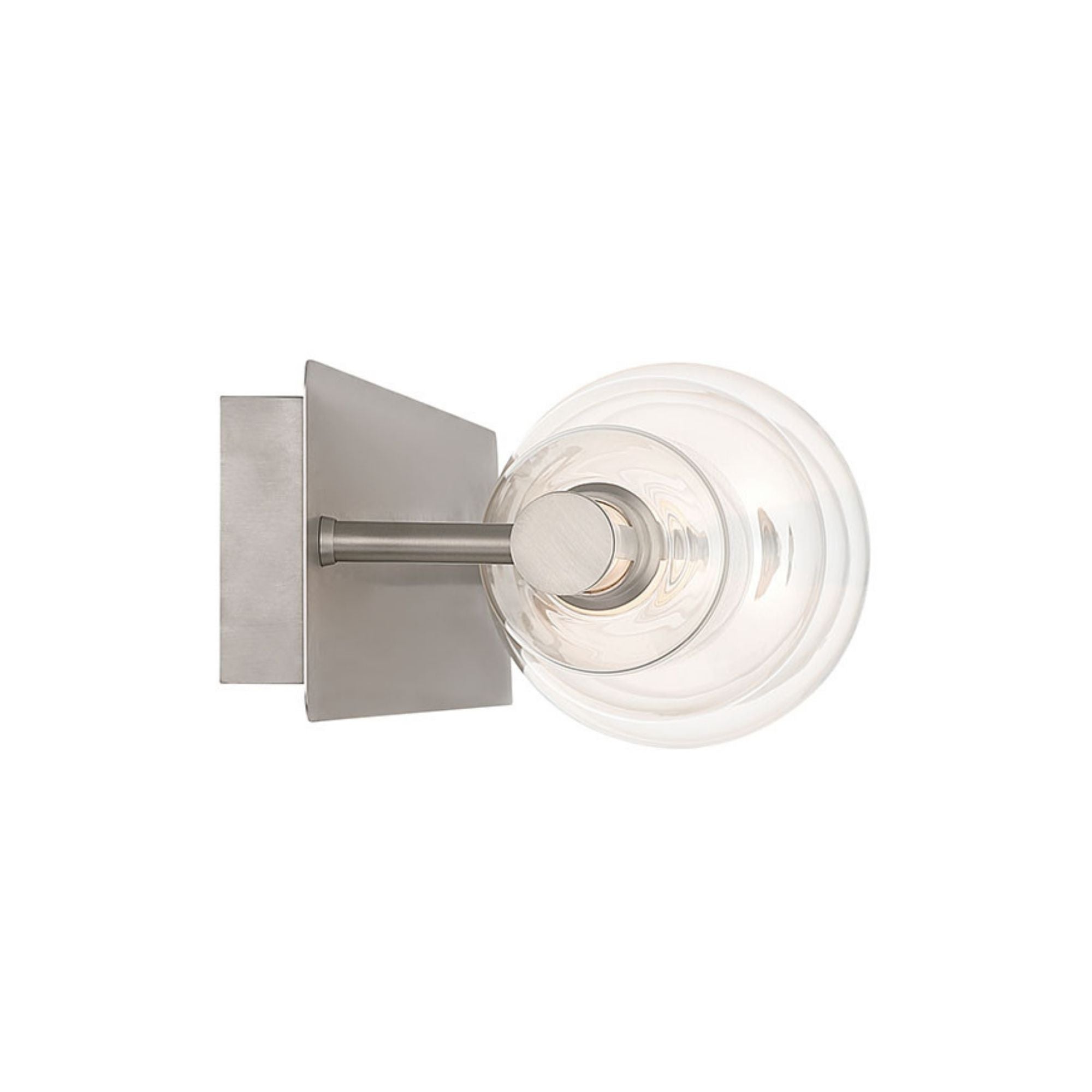 Eurofase Lucent 40 in. Integrated LED 3-CCT Bathroom Vanity Light, Satin Nickel