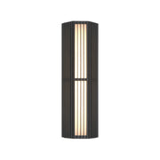 Eurofase Morton 18 in. Outdoor Sconce, Sand Black, Integrated LED