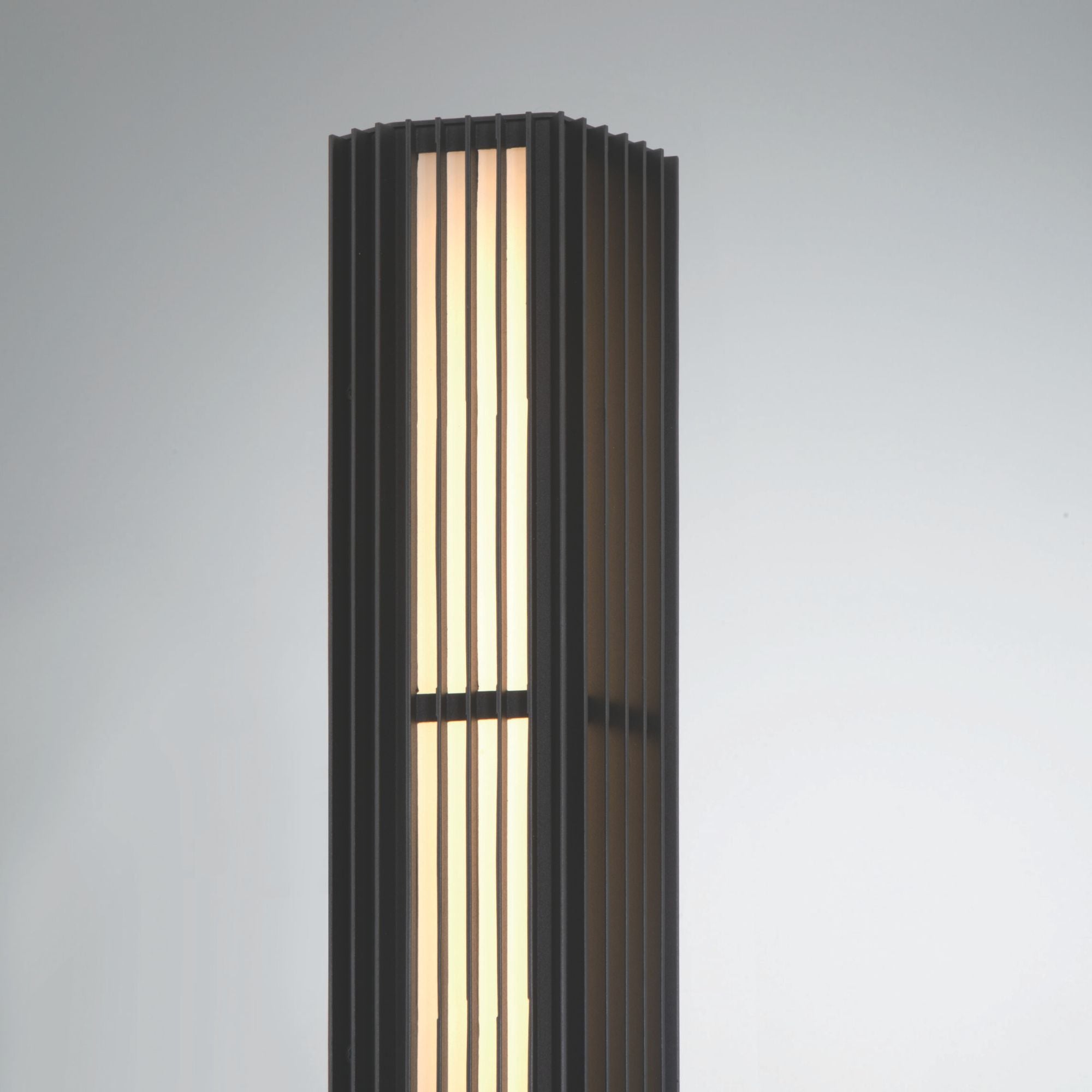 Eurofase Morton 18 in. Outdoor Sconce, Sand Black, Integrated LED