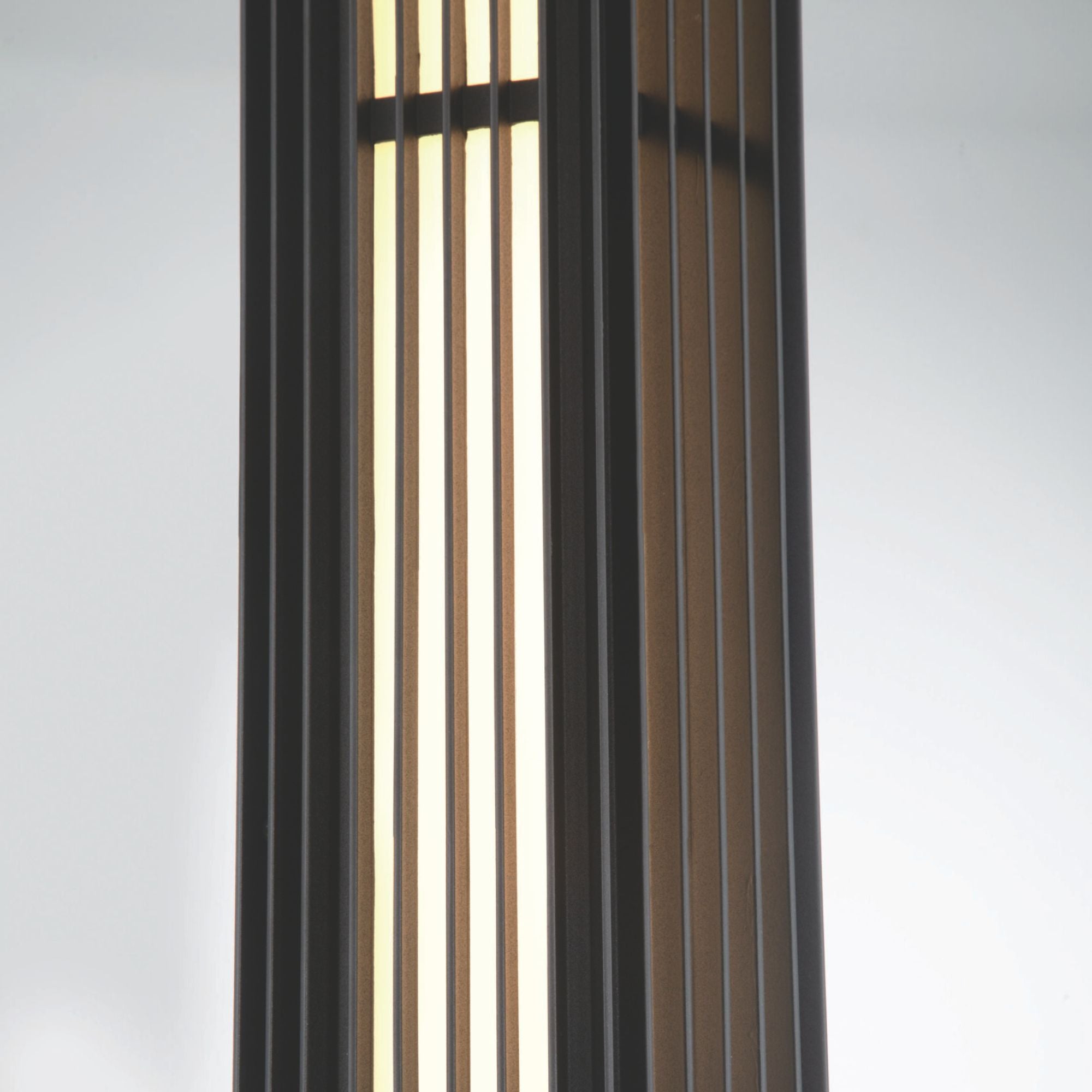 Eurofase Morton 24 in. Outdoor Sconce, Sand Black, Integrated LED