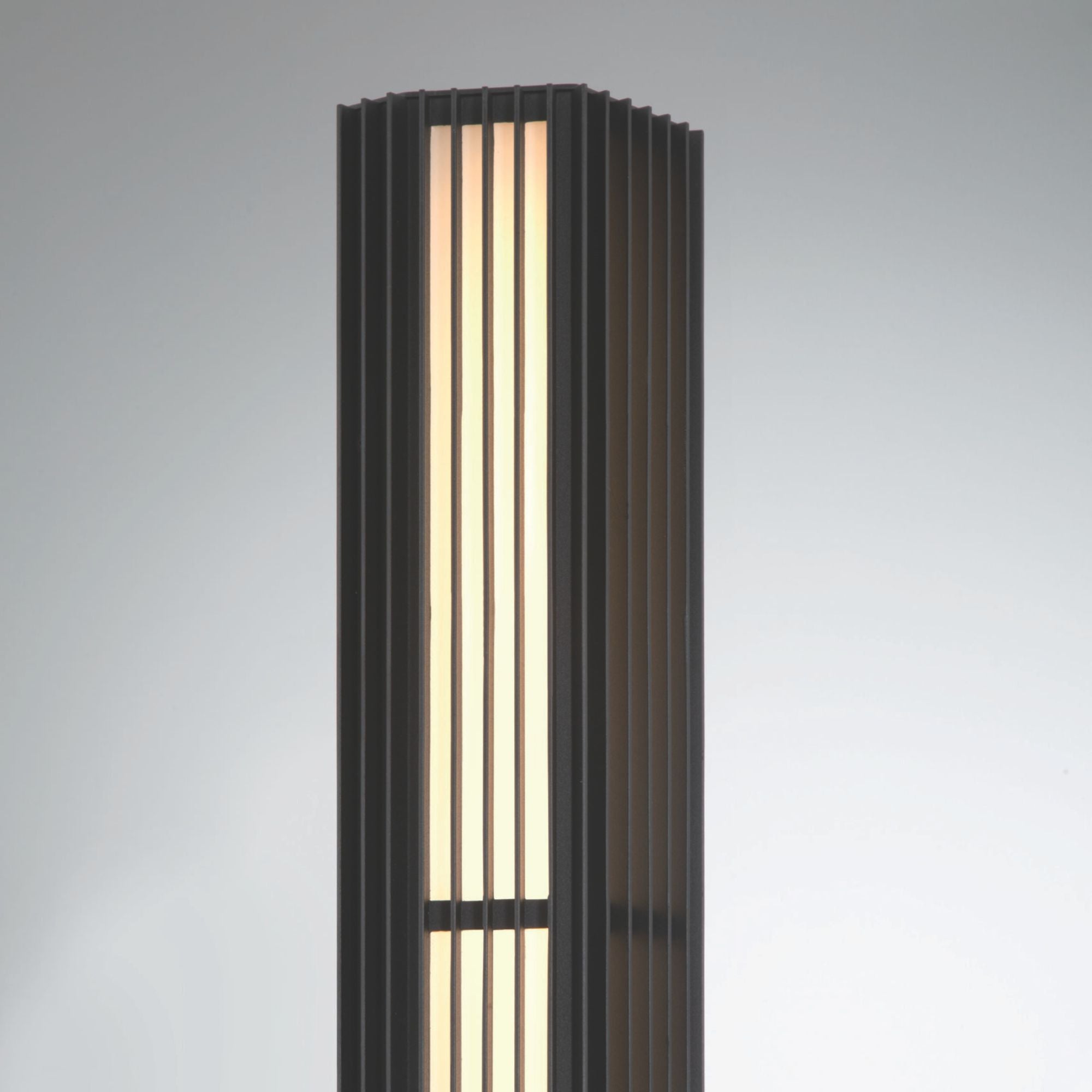 Eurofase Morton 24 in. Outdoor Sconce, Sand Black, Integrated LED