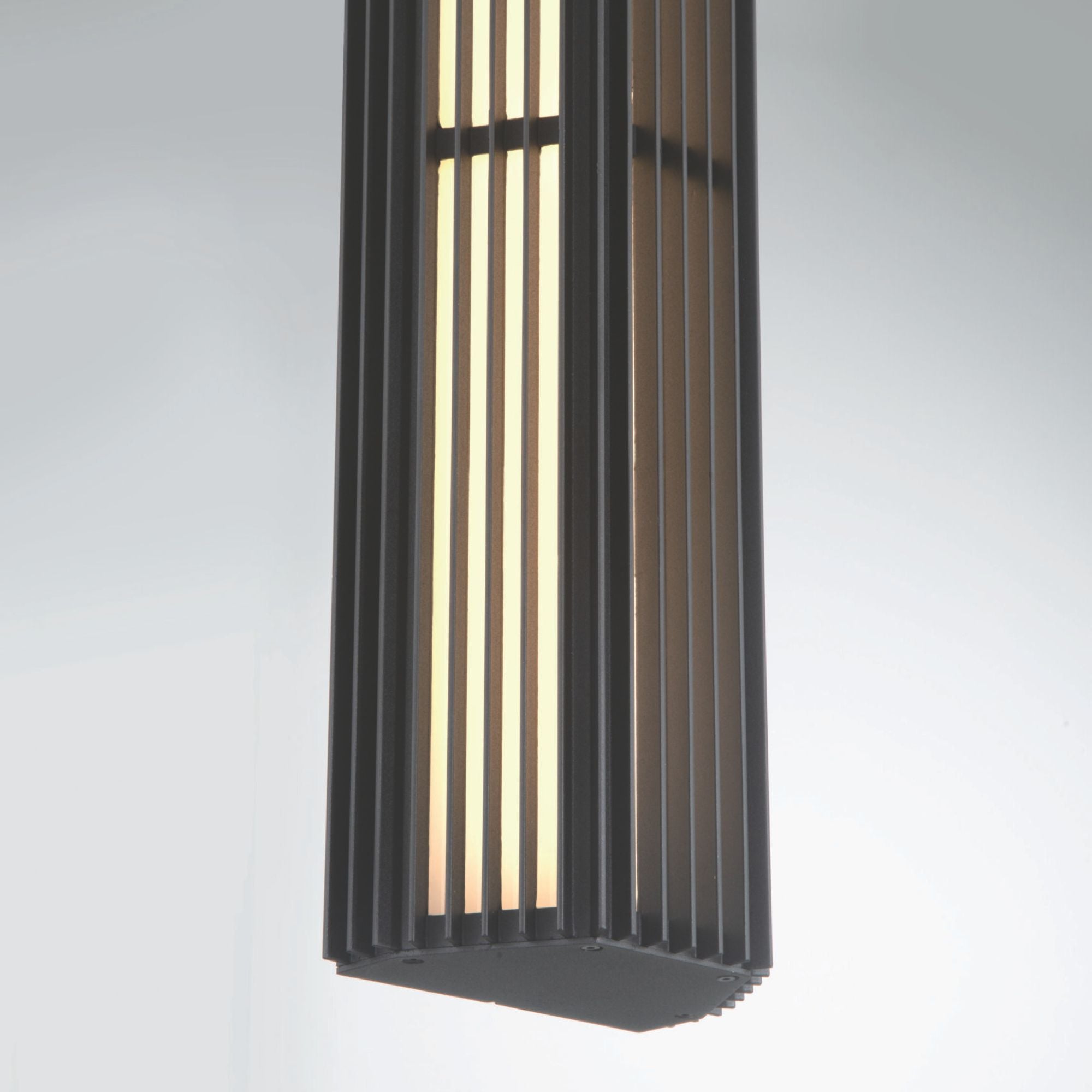 Eurofase Morton 32 in. Outdoor Sconce, Sand Black, Integrated LED