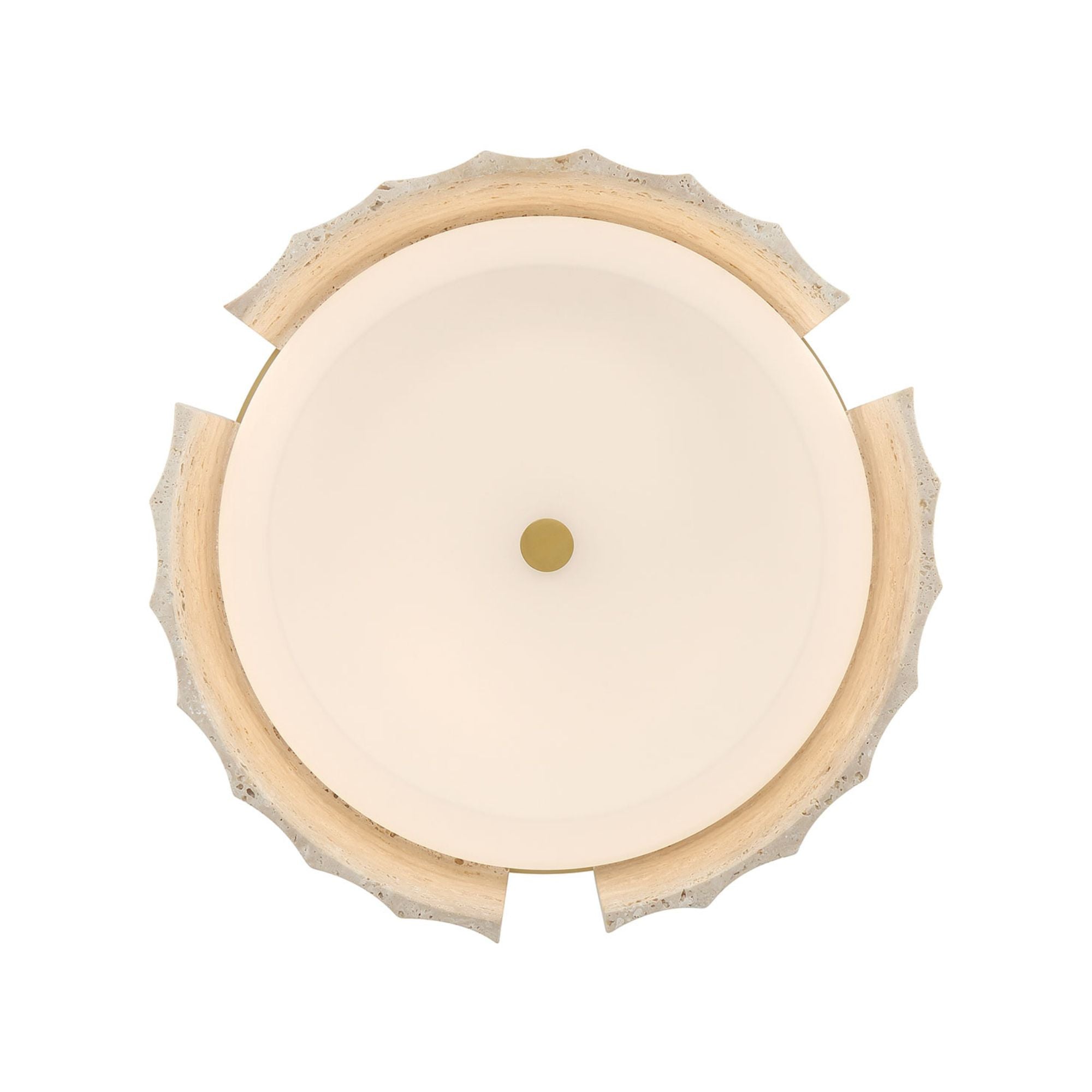 Eurofase Roslington 17.5 in. LED 5-CCT Flush Mount Light, Gold with Drum Shade