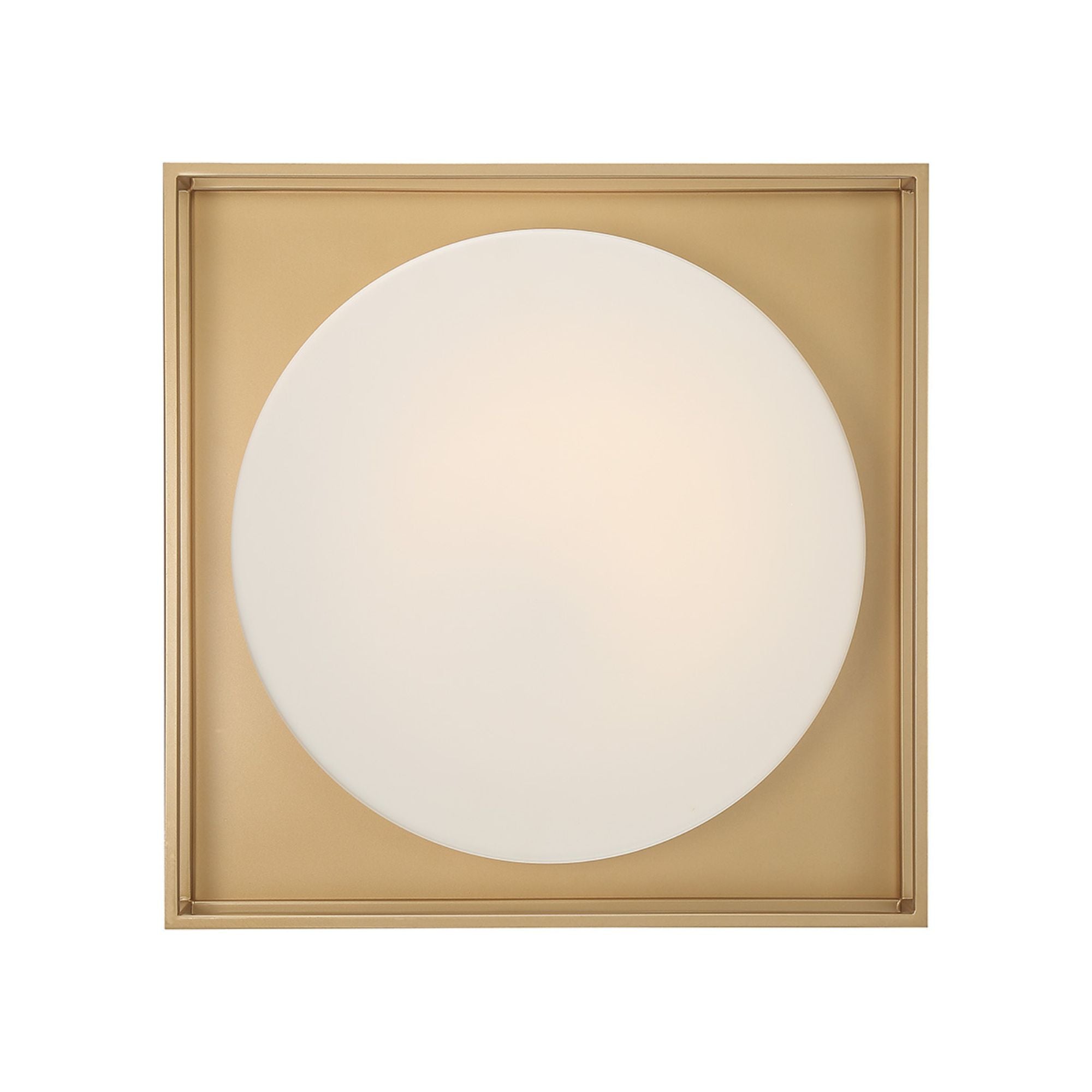 Rover 15" LED Flush Mount, Gold Finish