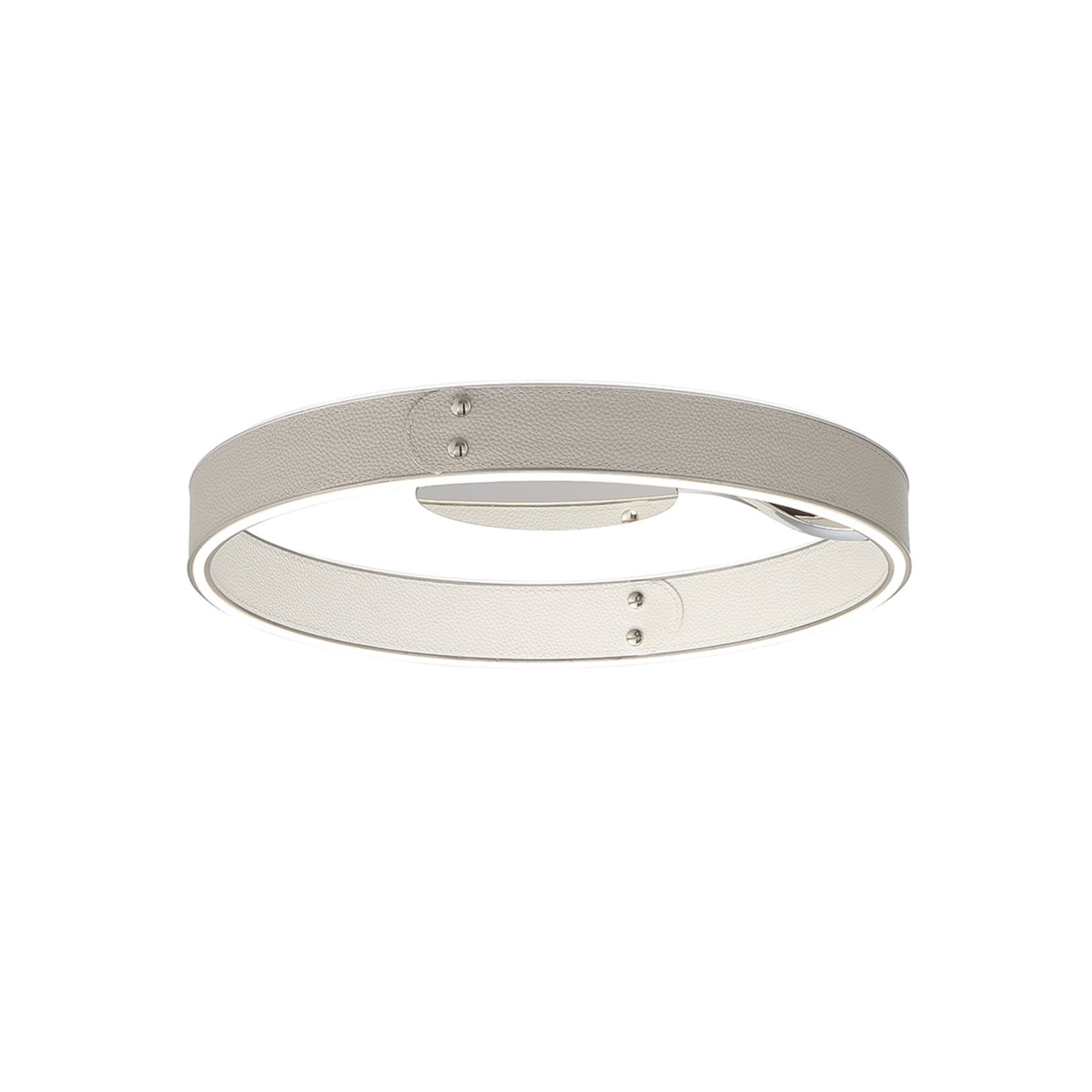 Verdura 15" LED Flush Mount, Gray Finish