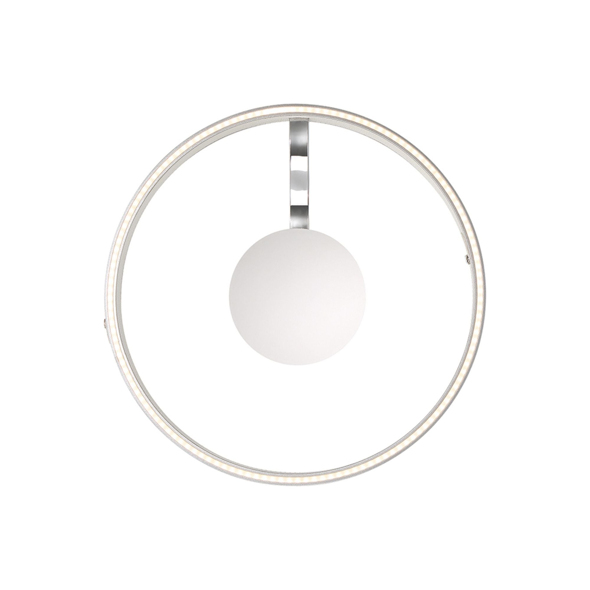 Verdura 15" LED Flush Mount, Gray Finish